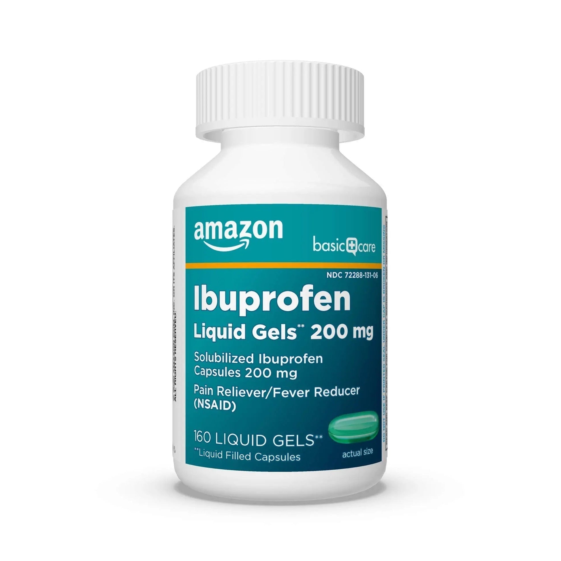 Basic Care Ibuprofen Liquid Gels, 160 Count Amazon Basic Care buy supplements canada