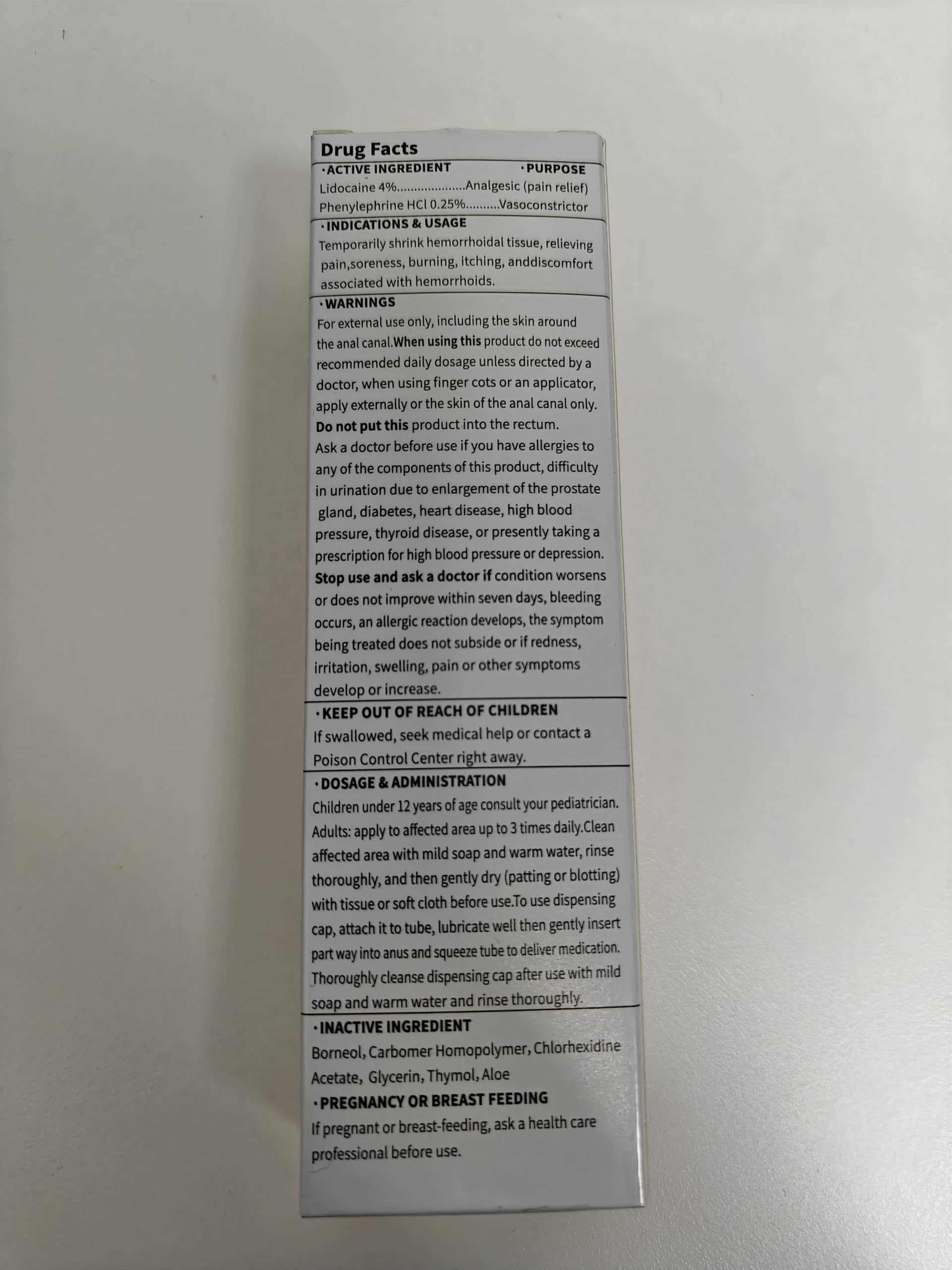 Hemorrhoid & Fissure Ointment, Hemorrhoid Treatment and Hemorrhoid Cream with Lidocaine 4% and Phenylephrine HCI for Fast Relief of Pain, Swelling, Itching, Burning, Hemorrhoidal treatment, 2 Pack-HH Emisun buy supplements canada