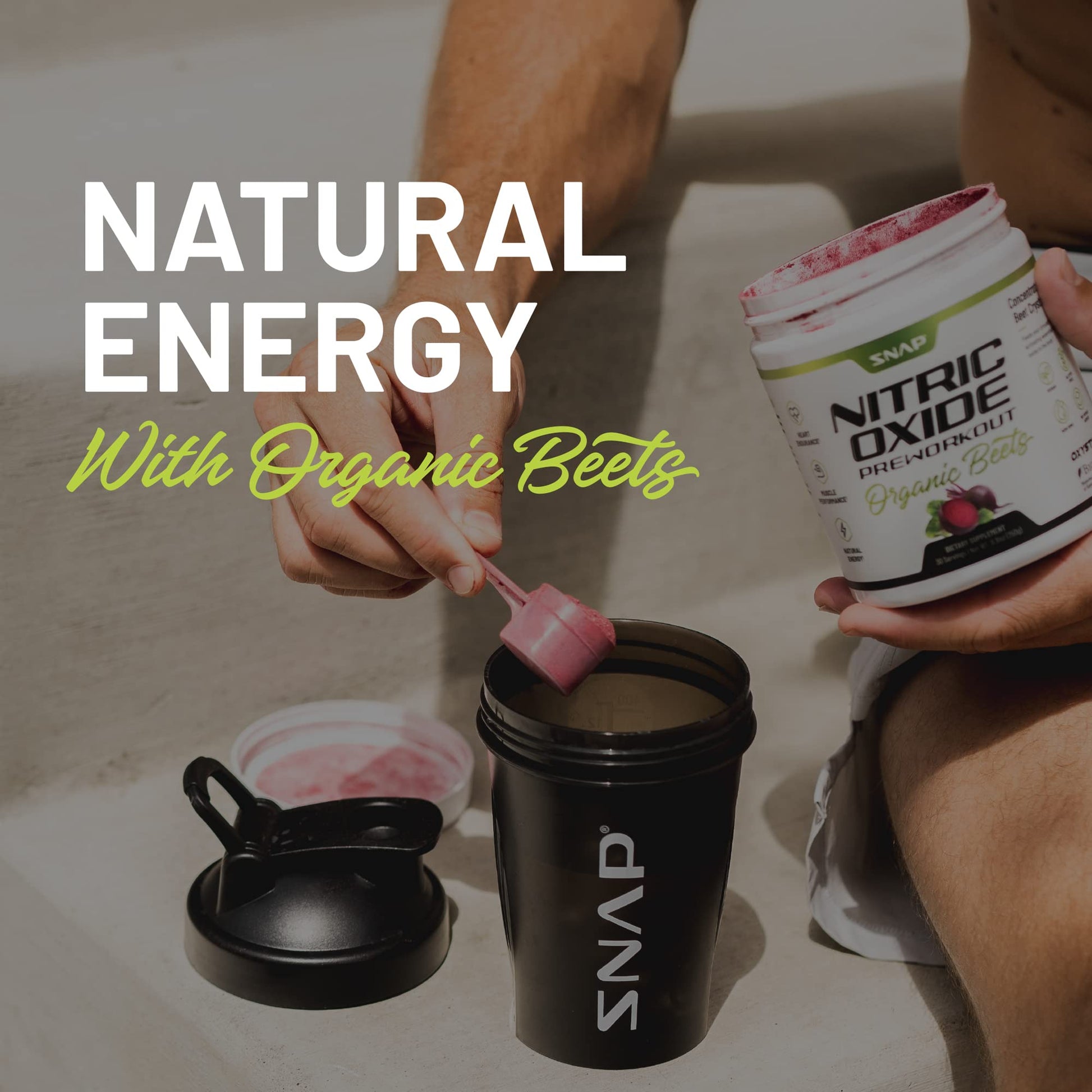 Snap Supplements Preworkout Beet Root Powder, Nitric Oxide Pre Workout with Organic Snap Supplements buy supplements canada