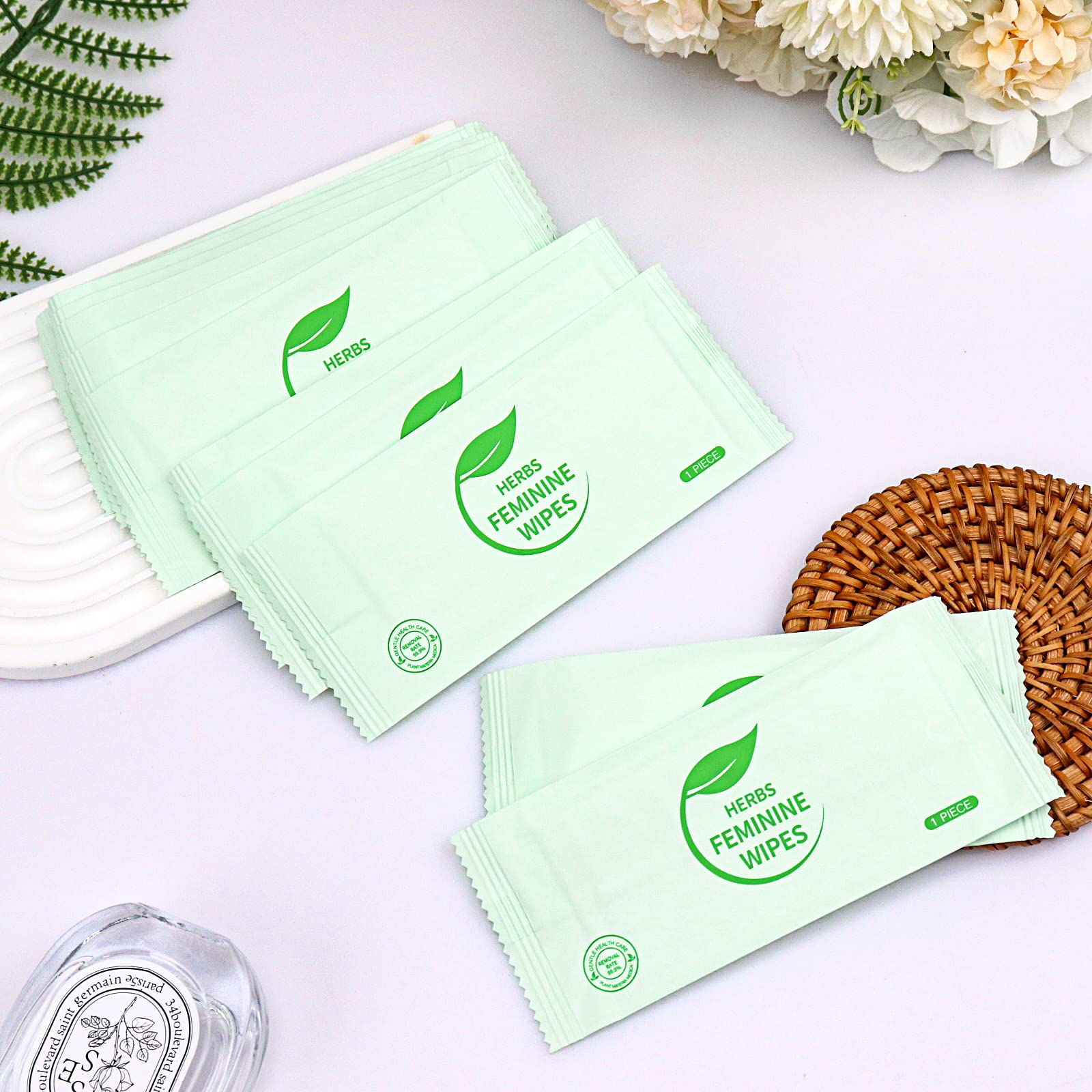 Hipruict Travel Feminine Hygiene Wipes,50 Count Intimate Wipes Feminine Care,Ph Balanced Hipruict buy supplements canada
