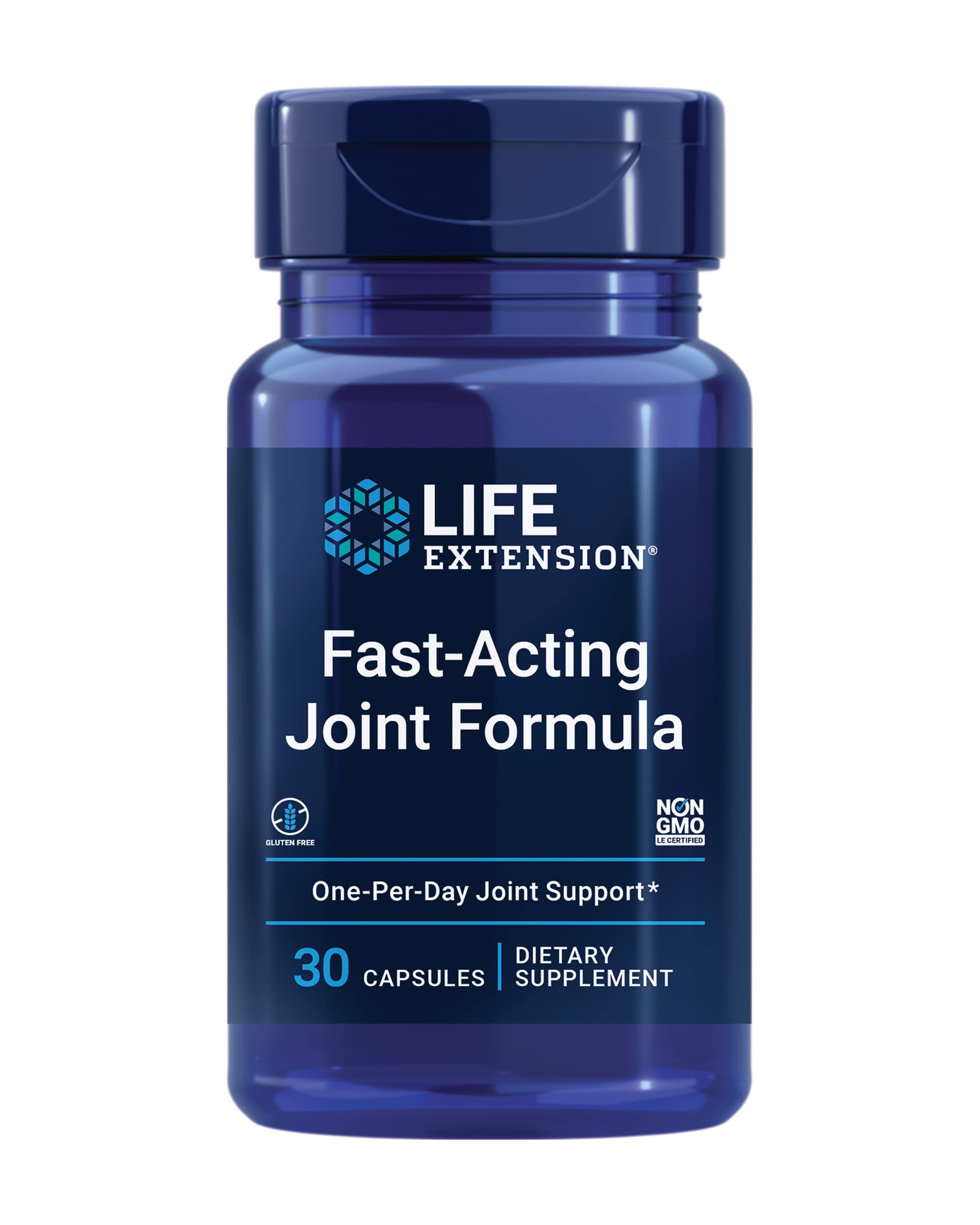 Life Extension Fast-Acting Joint Formula, Keratin, Korean Angelica, hyaluronic Acid, Joint discomfort Relief, Non-GMO, Gluten-Free, 30 Capsules Life Extension buy supplements canada