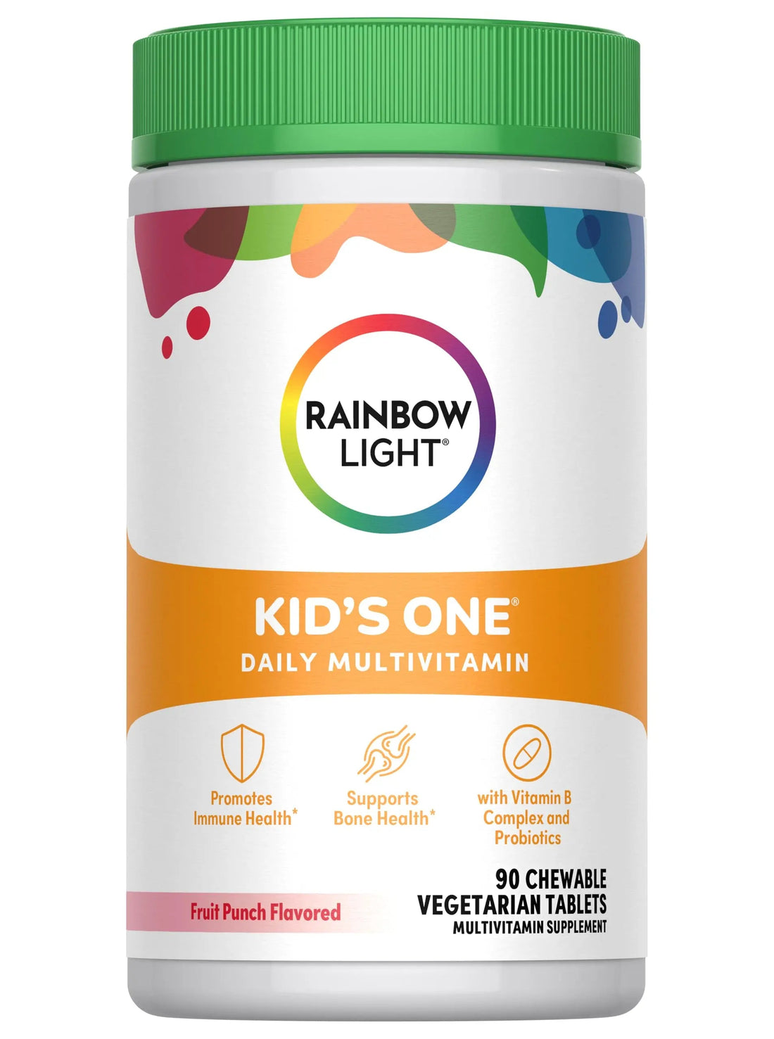 Rainbow Light Kids One Multivitamin Tablets, Provides Healthy Growth and Immune Support, with Vitamin C, Zinc, & B Complex Rainbow Light buy supplements canada