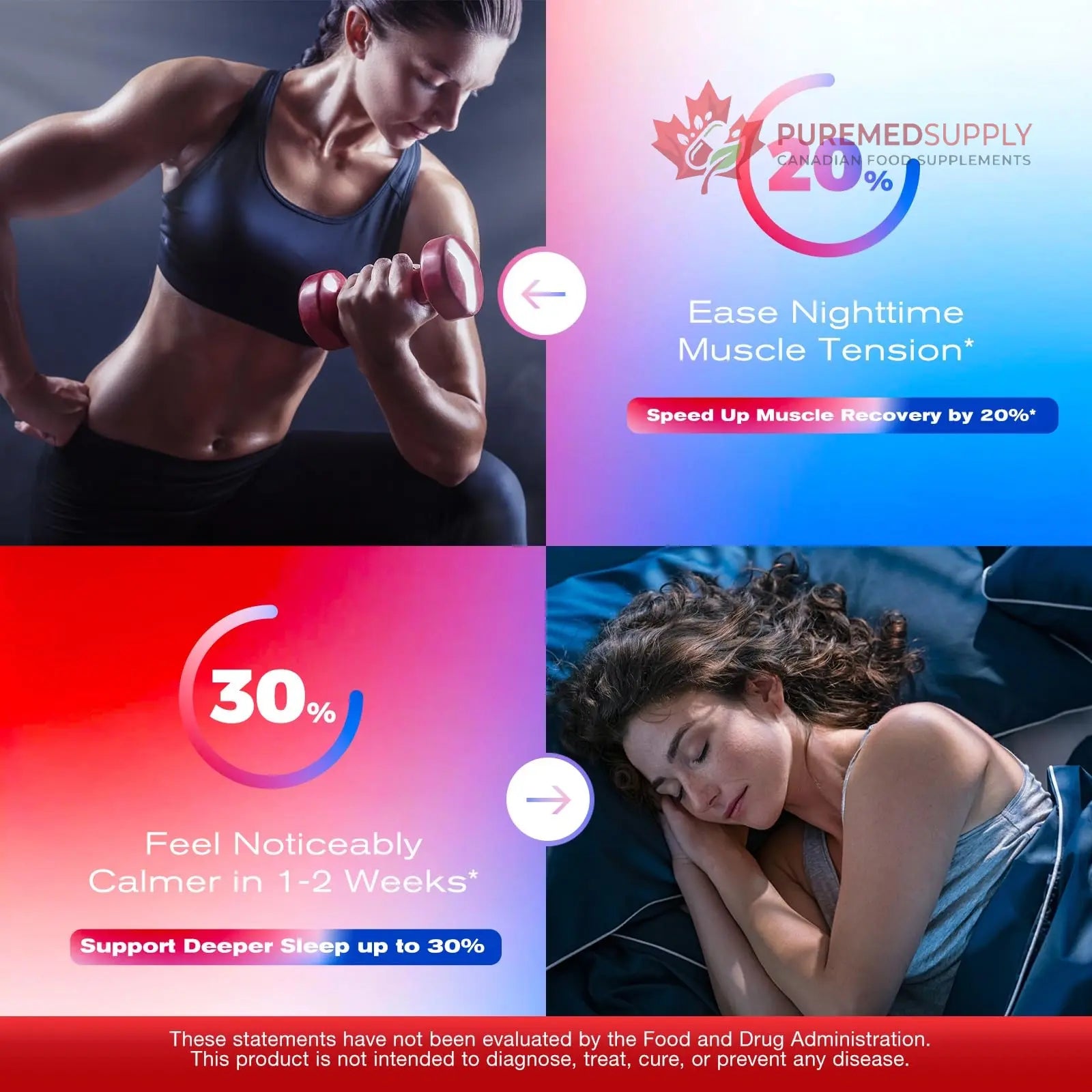 16 in 1 Magnesium Complex, 1000mg Magnesium Complex Supplement for Women with Magnesium Glycinate, Citrate, Orotate, L-Threonate, Malate, Third-Party Tested, Easy-Swallow Vegan Capsules PeakVigor buy supplements canada