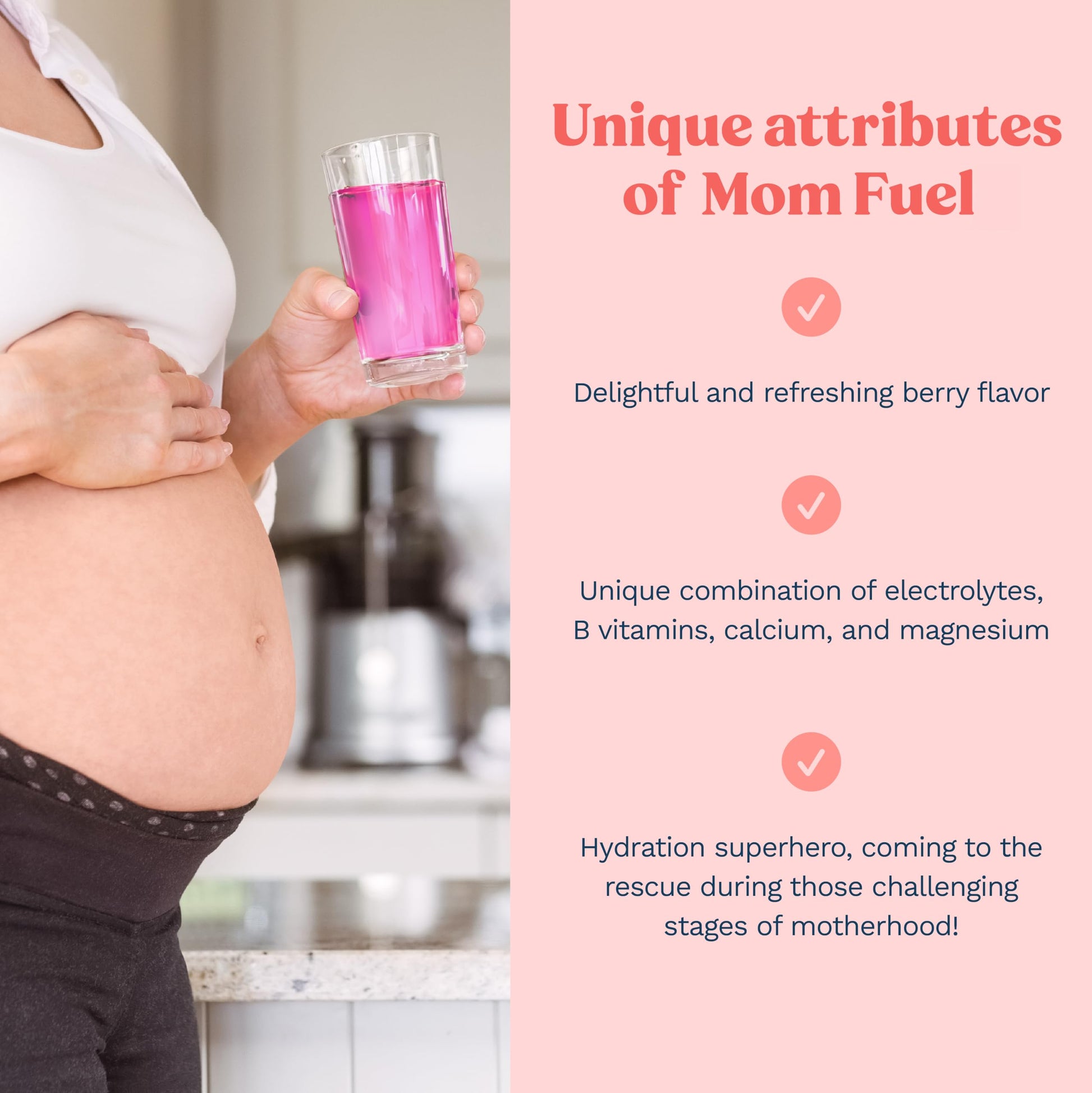 Mommy Knows Best Mom Fuel Electrolyte Drink Mix for Moms, Hydration Support - for Pregnancy, Prenatal, Electrolytes + Trace Minerals, Lactation Drink Mix Supplement (32 Count) Mommy Knows Best buy supplements canada
