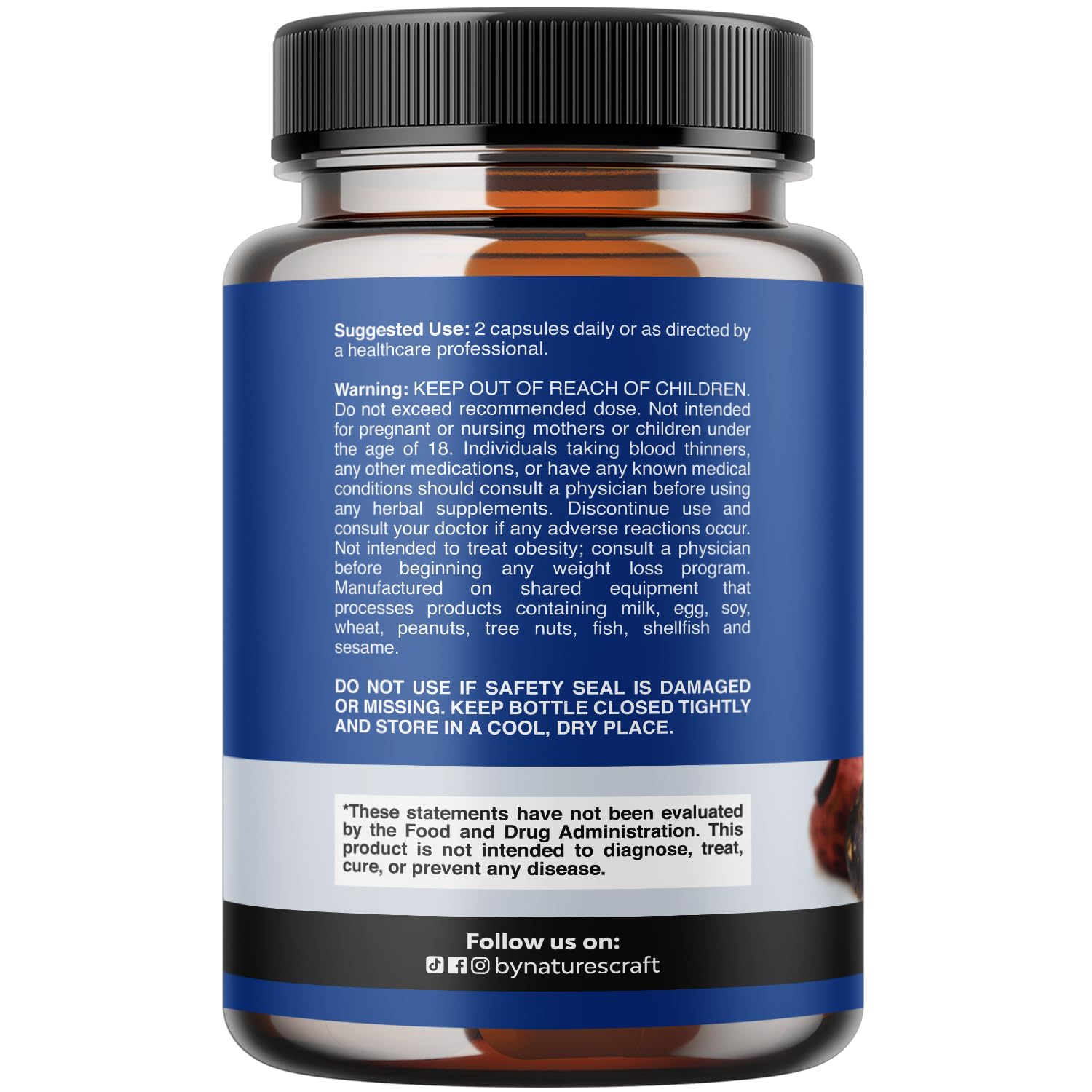 Potent Black Maca Root Capsules for Men - Herbal Wellness Supplement with Siberian Ginseng Ashwagandha and Black Maca Root - Men’s Wellness Supplement to Support General Health - 120 Count Natures Craft buy supplements canada