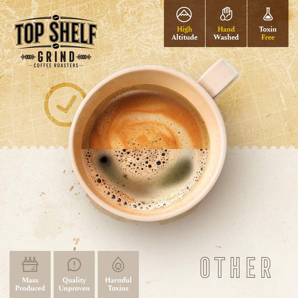 Organic Light Roast Whole Bean Coffee, The Best Espresso Beans from Peru Join Top Shelf Grind buy supplements canada