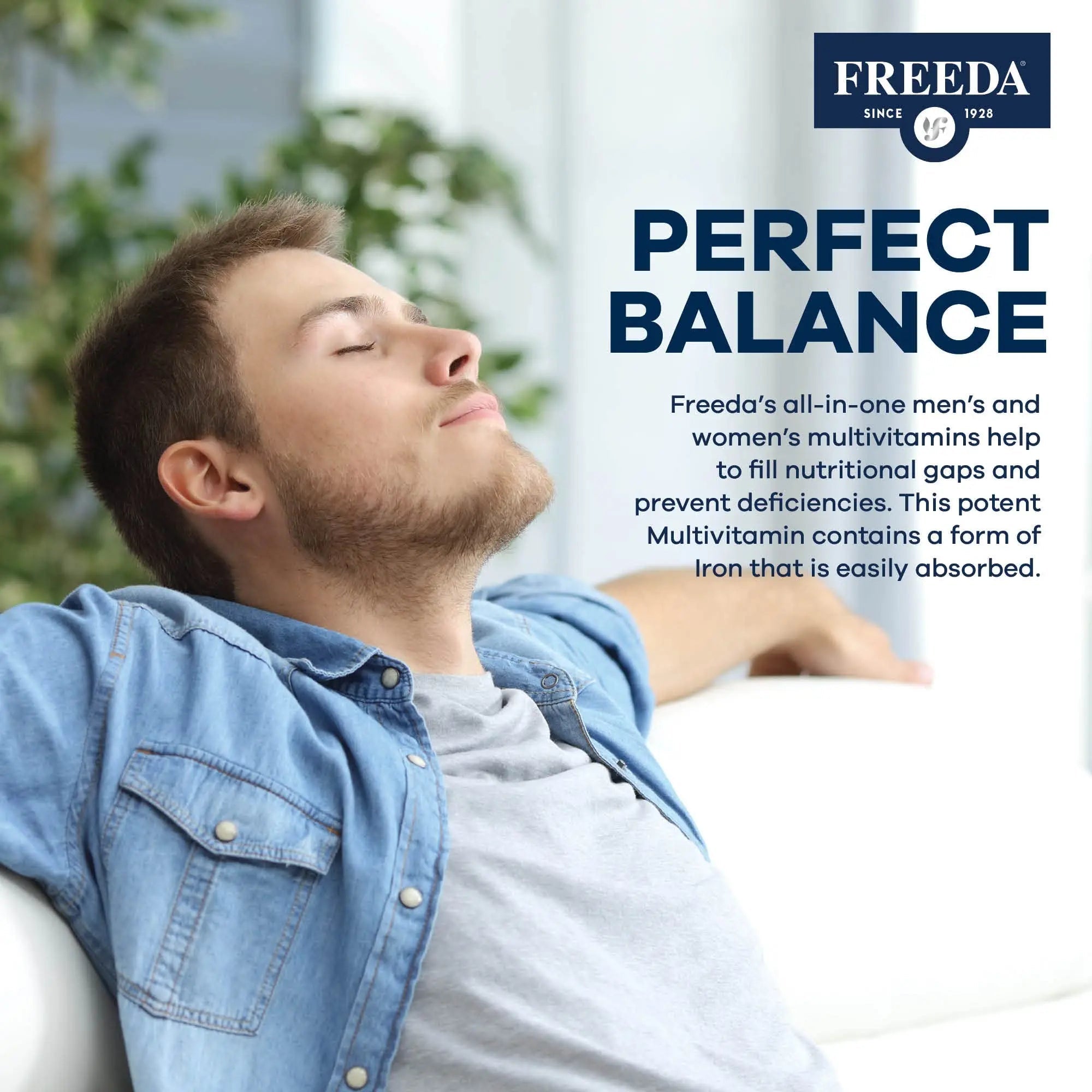 FREEDA Multivitamin One Daily – Quintabs-M with Iron – Kosher Multi Vitamins Supplements for Women Health - Multivitamins for Women & Iron FREEDA buy supplements canada