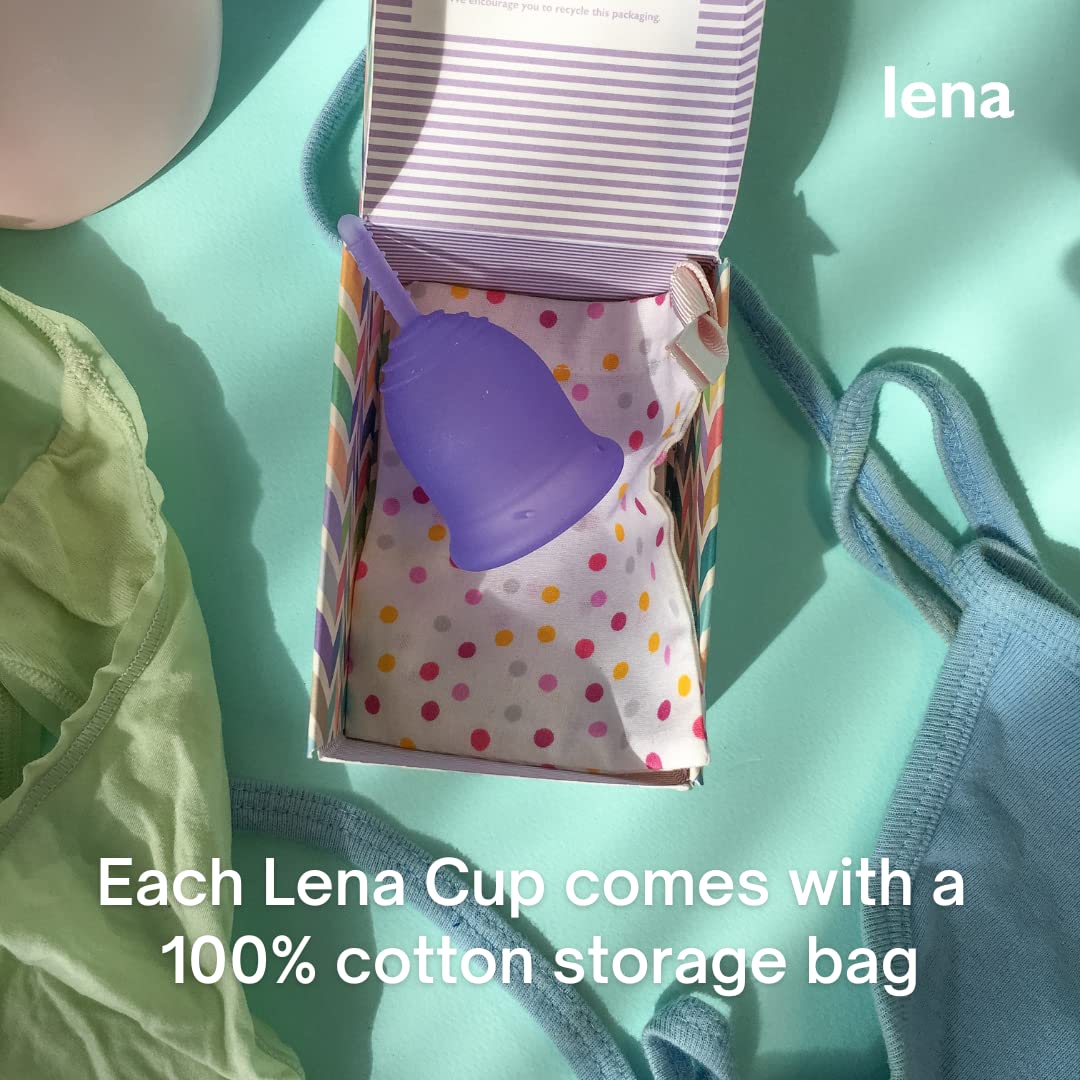Lena Sensitive Menstrual Cup | Reusable Beginner Period Cup | Wear for 12 Hours Lena buy supplements canada