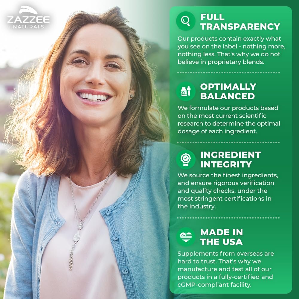 Zazzee USDA Organic Tart Cherry 10:1 Extract, 120 Vegan Capsules, 4 Month Supply, Montmorency Cherry, Daily Wellness Antioxidant Support, Organic Herbal Supplement, All-Natural, Non-GMO, Made in USA Zazzee buy supplements canada