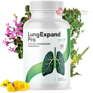 Nature’s NutriWave LungExpand Pro – Natural Daily Wellness for Overall Support – Made in USA, Non-GMO – Easy to Take – GMP Certified – 30 Tablets, 1 Month Supply Nature’s NutriWave buy supplements canada