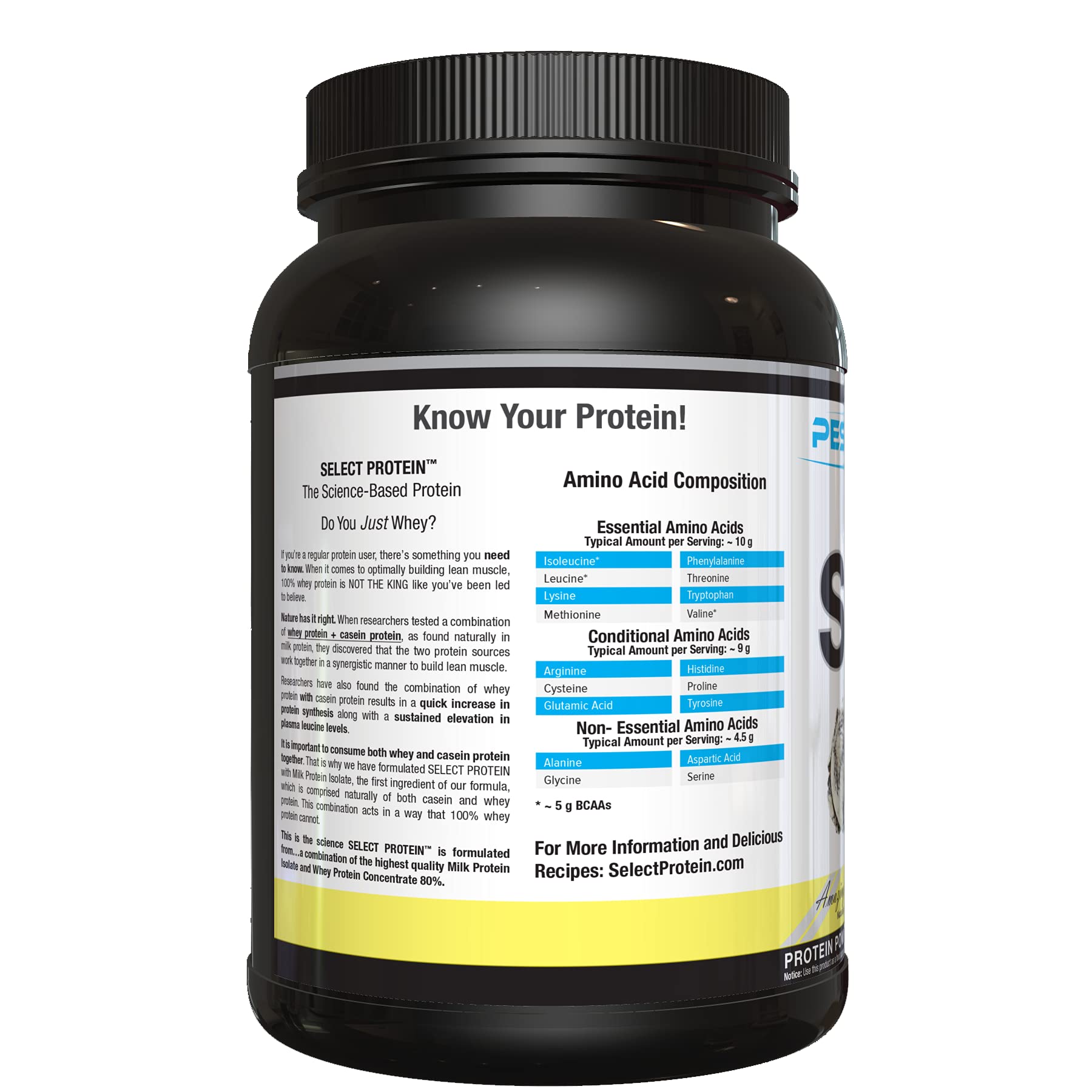 PEScience Select Low Carb Protein Powder, Peppermint Bark, 27 Serving, Keto Friendly PEScience buy supplements canada