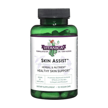 Vitanica, Skin Assist, Skin Support, Vegan, 90 Capsules Vitanica buy supplements canada