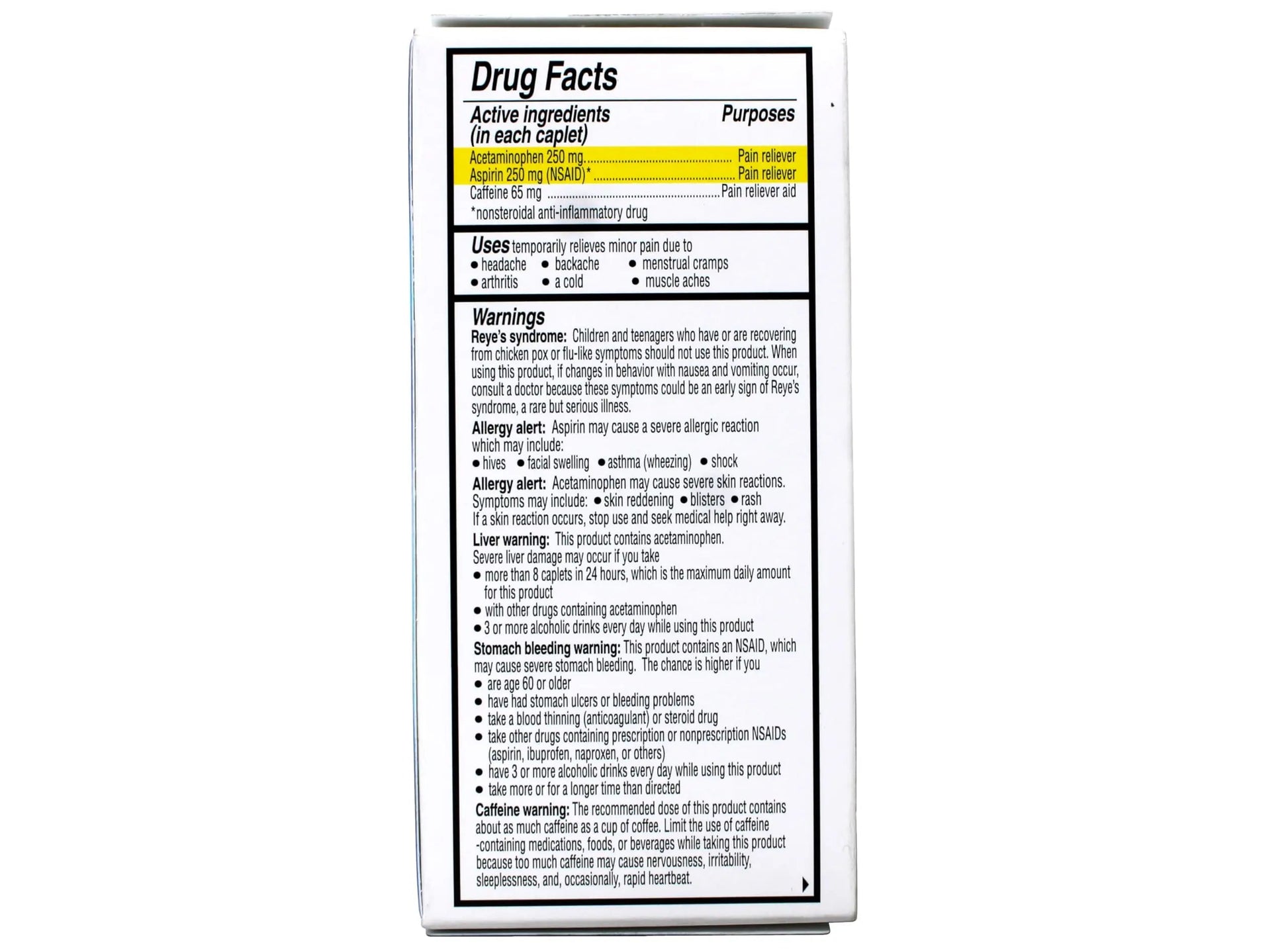 Vanquish Extra Strength Pain Reliever Caplets-100 ct. (Pack of 3) Vanquish buy supplements canada