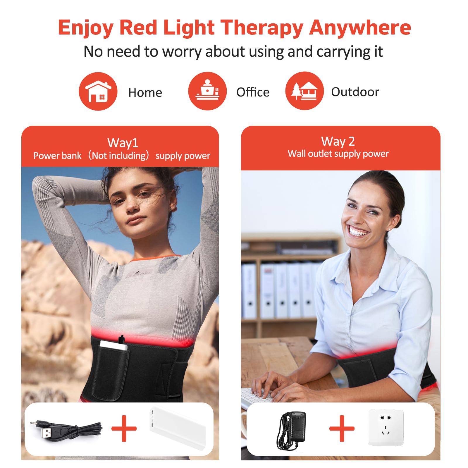 Red Light Therapy for Body, Infrared Light Therapy for Shoulder Waist Muscle Pain Relief GMOWNW buy supplements canada