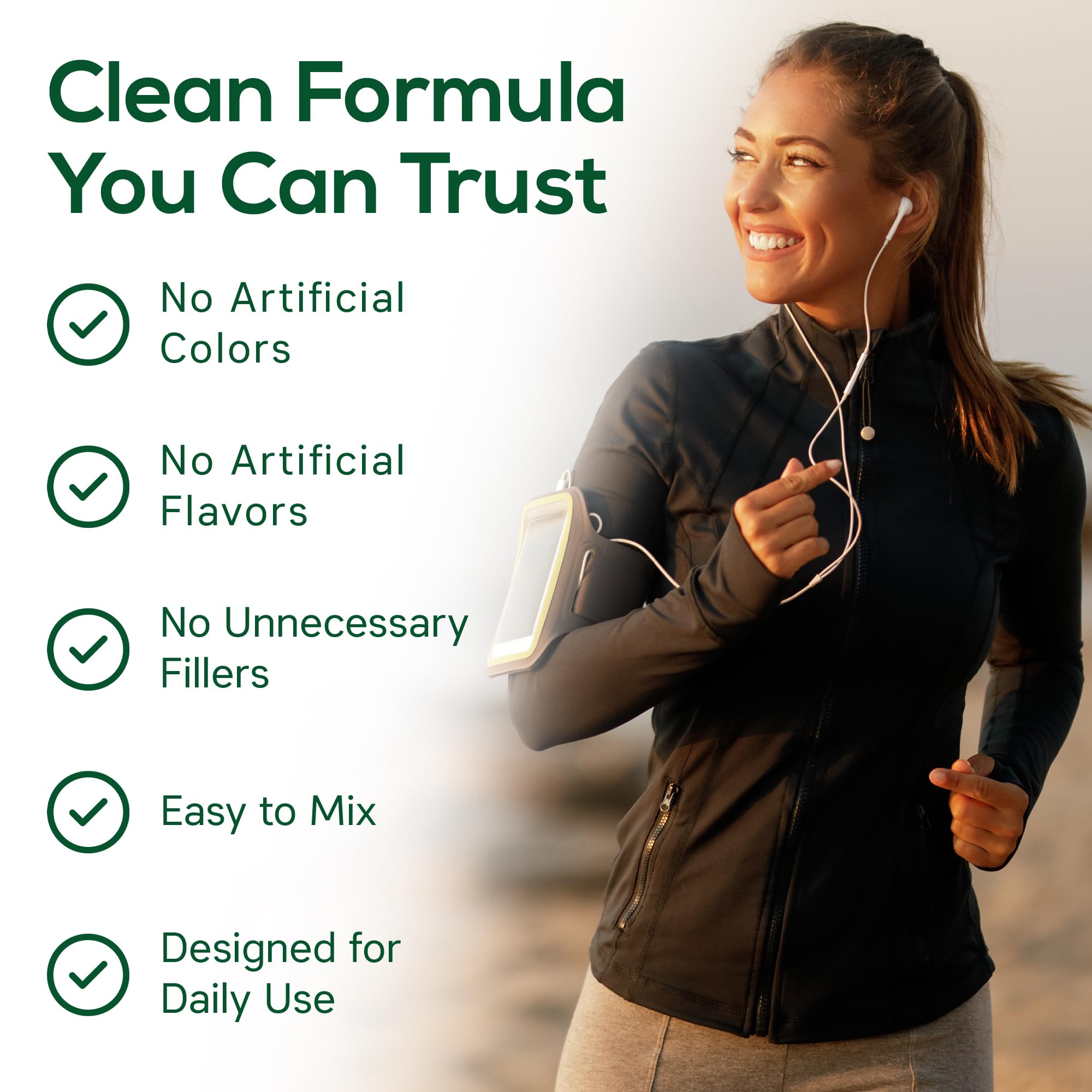 Boost UltraGreens Super Greens Powder - Organic Spirulina, Grasses & Antioxidants | Premium Superfood for Daily Energy | Detox & Whole-Body Wellness - 50 Servings Parker Naturals buy supplements canada