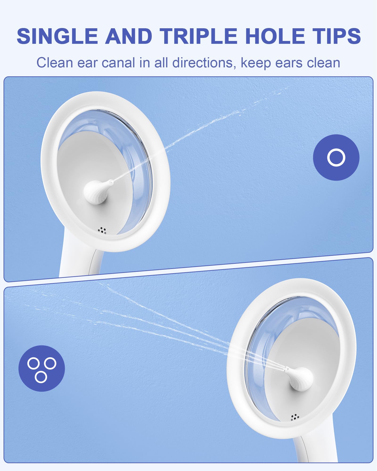 Water Powered Ear Cleaner, Ear Wax Removal Kit with Sewage System KAUGIC buy supplements canada