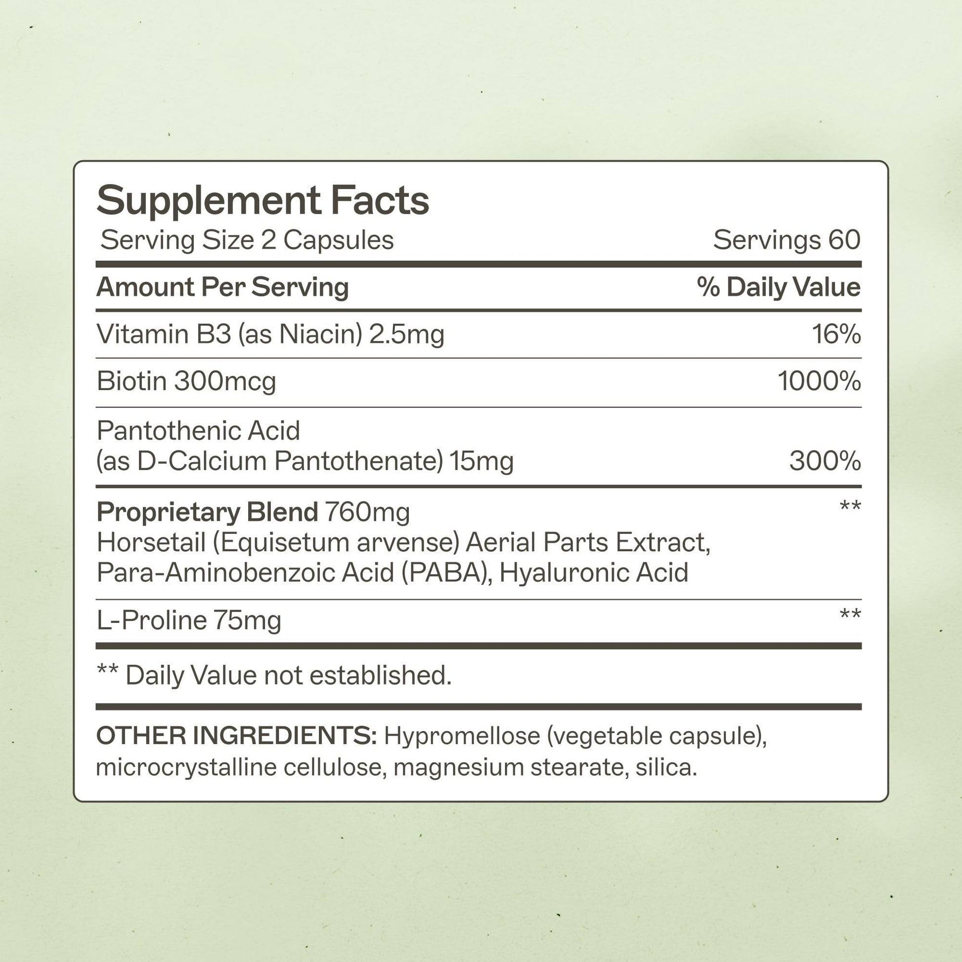 Amy Myers MD Hair Skin and Nails - Supports Strong Hair, Radiant Skin & Healthy Nails - L-Proline, Horsetail, Hyaluronic Acid - Gluten-Free - 120 Capsules (30 Servings) Amy Myers MD buy supplements canada