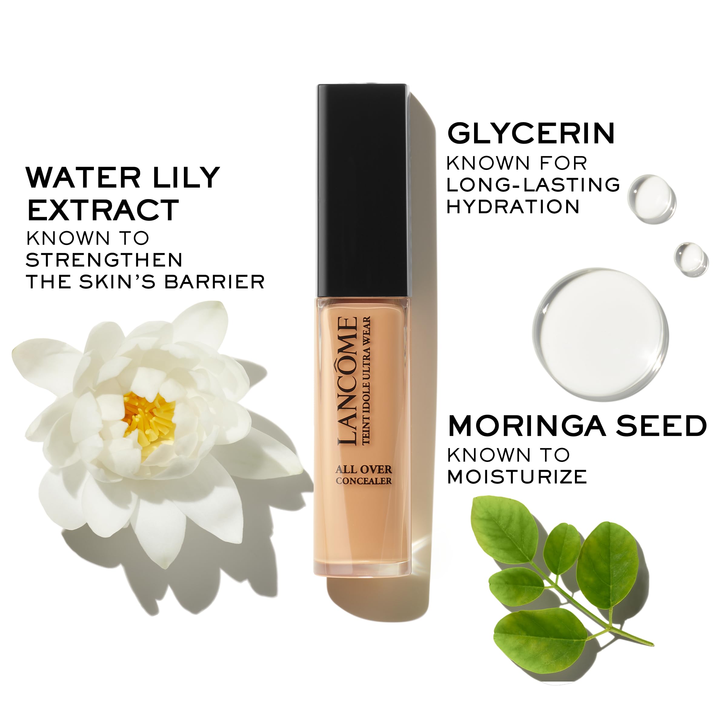 Lancôme Teint Idole Ultra Wear All Over Full Coverage Concealer - Natural Matte Finish & Lightweight Under Eye Concealer - Up To 24H Wear - 215 Buff Neutral Lancôme buy supplements canada