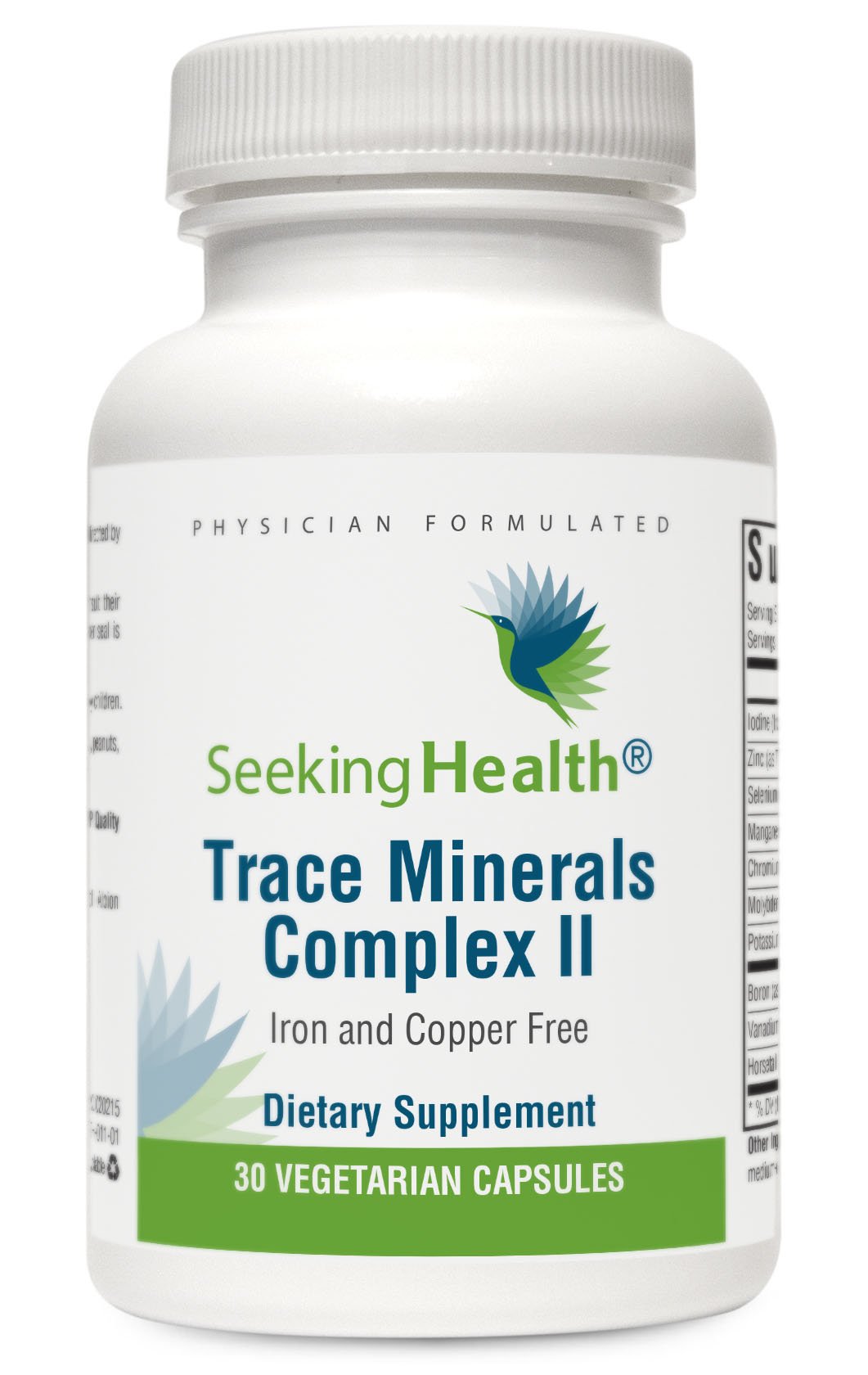 Seeking Health Trace Minerals Complex II - Immune Health & Brain Health Supplement with Zinc & Selenium - Copper- and Iron-Free Formula - Energy, Skin & Hair Support Supplement - 30 Capsules Seeking Health buy supplements canada