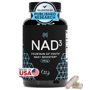 HPN NAD+ Booster – Nicotinamide Riboside Alternative (NAD3) for Men & Women | Anti Aging NRF2 Activator, 312 mg per Serving – Natural Energy Supplement for Longevity & Cellular Health, 30 Veggie Pills HPN buy supplements canada