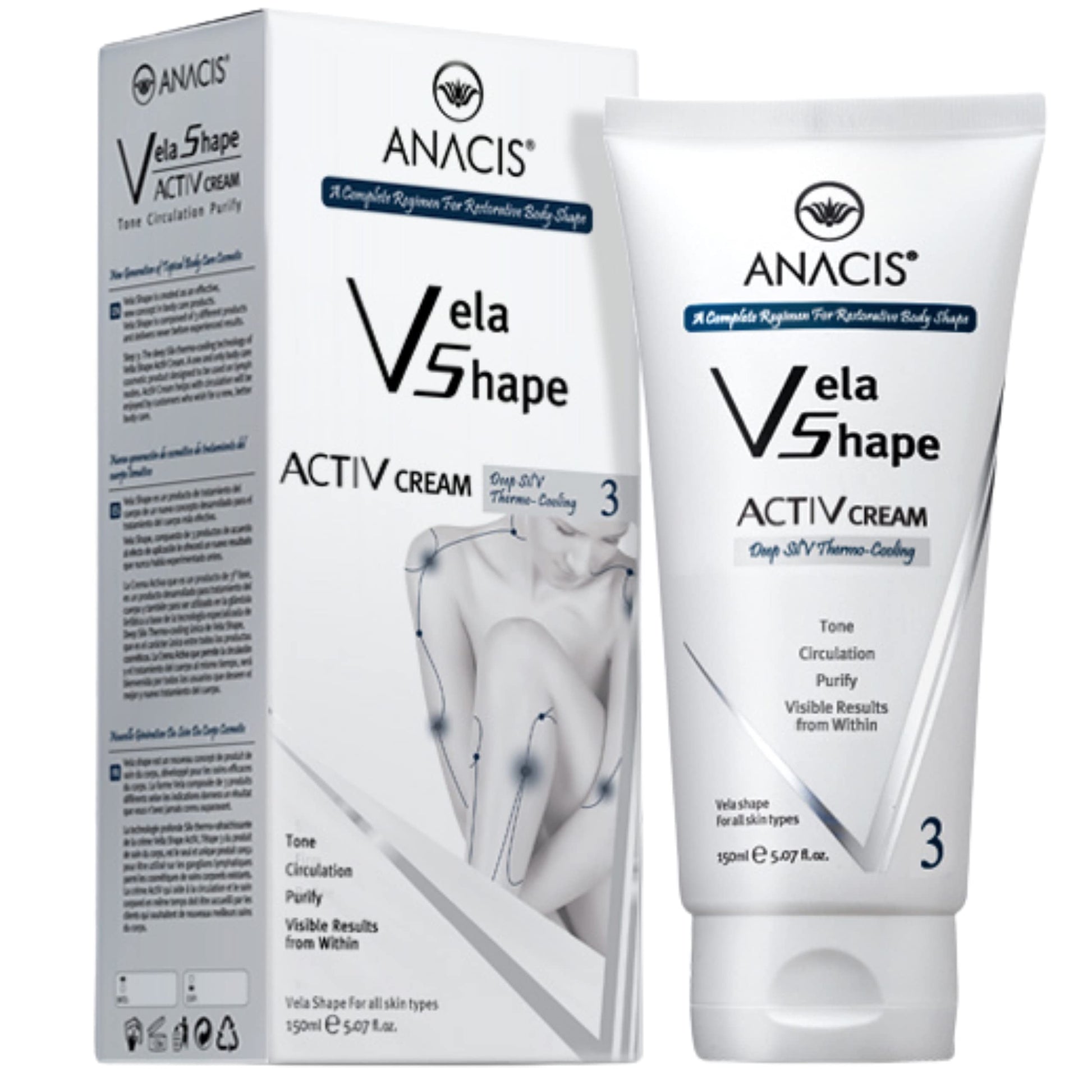 Cellulite Control Cream Active Body Contour Firming Tightening Toning. Anacis 5.07Oz Anacis buy supplements canada