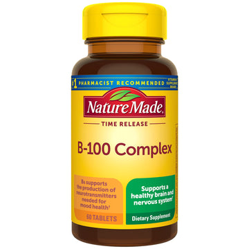 Nature Made Time Release Vitamin B-100 High Potency B Complex, Dietary Supplement Nature Made buy supplements canada
