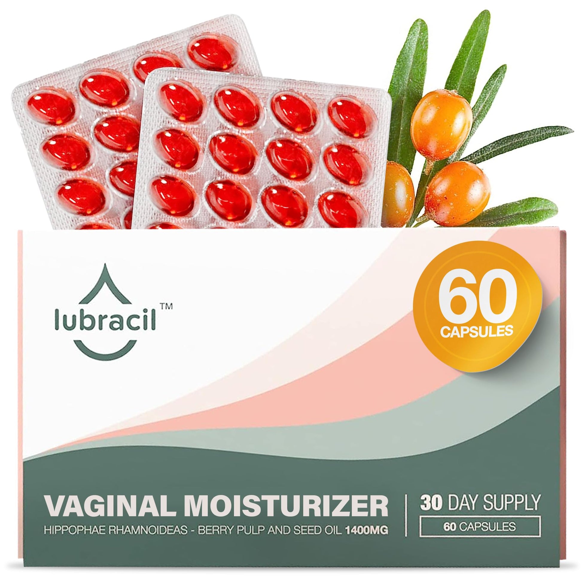 Lubracil – Moisturizer, Feminine Products for Dryness Ease with Sea Buckthorn, Omega 6, 7, & 9 Lubracil buy supplements canada