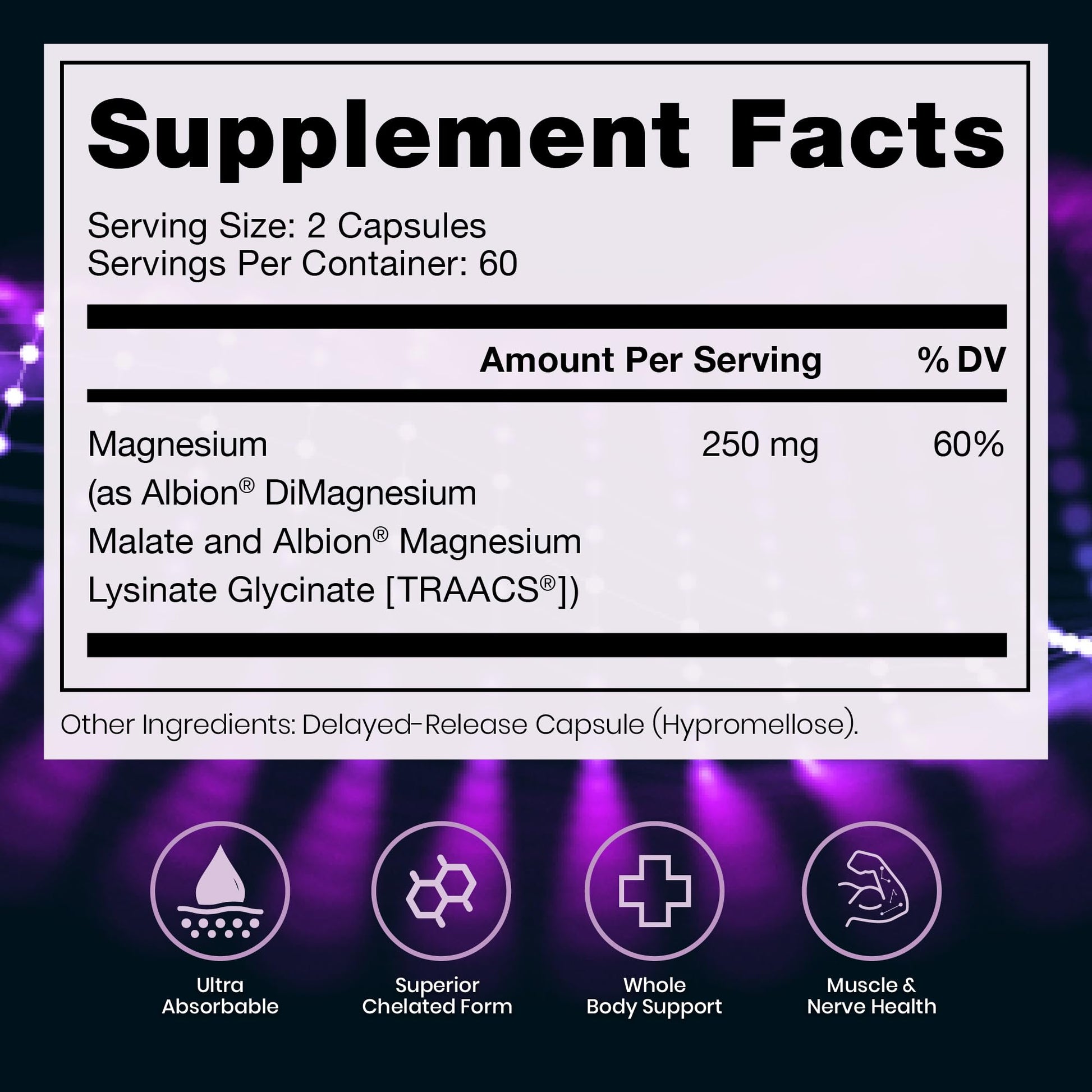 Pure TheraPro Rx Optimum Magnesium Lysinate Glycinate & Di-Magnesium Malate, Made in USA | 2 Month Supply | Chelated for Maximum Absorption, Pure Therapro Rx buy supplements canada