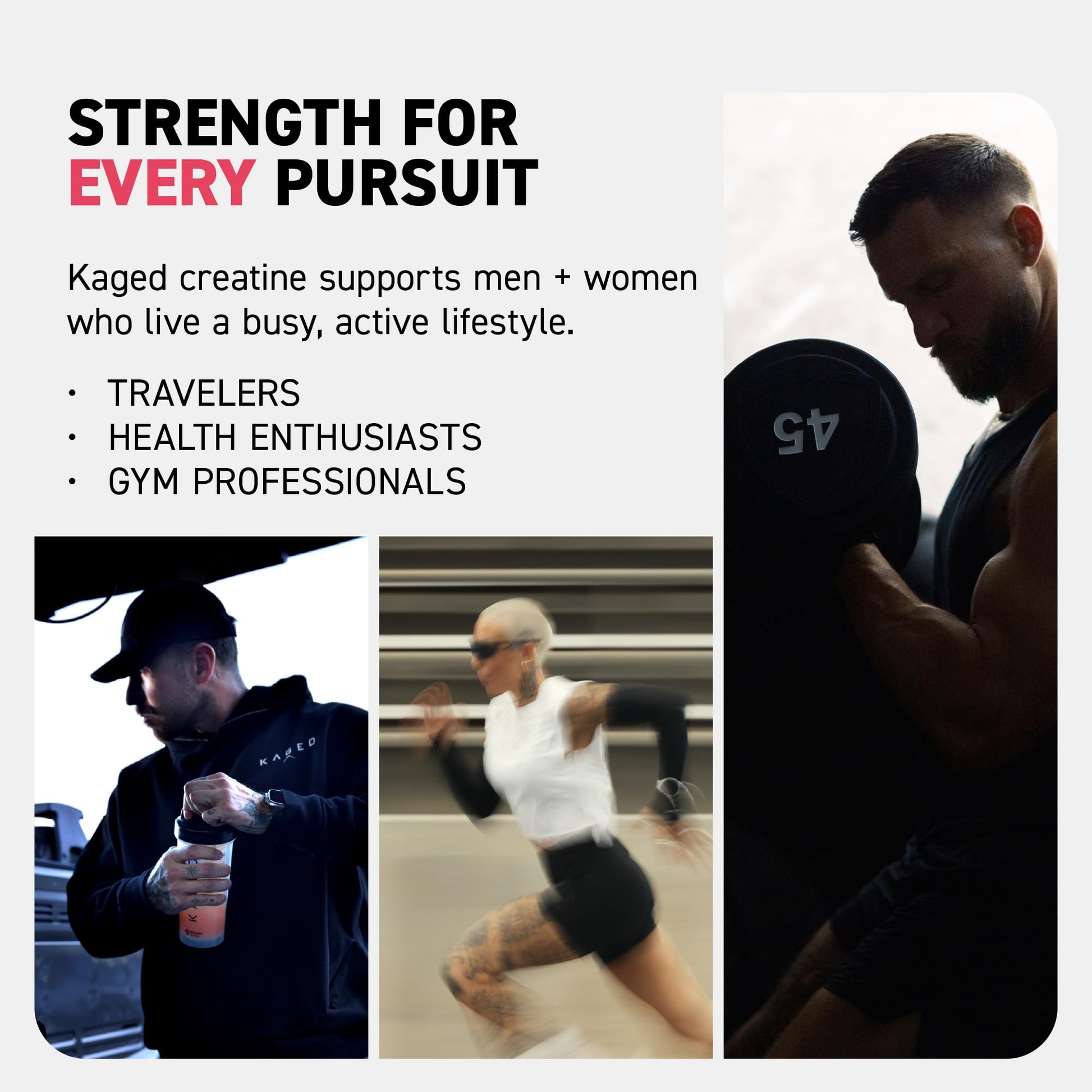 Kaged Creatine Monohydrate + Max Absorption Technology | Micronized Powder Stick Packs | Strawberry Lemonade | Muscle Building & Recovery | Brain Health Kaged buy supplements canada