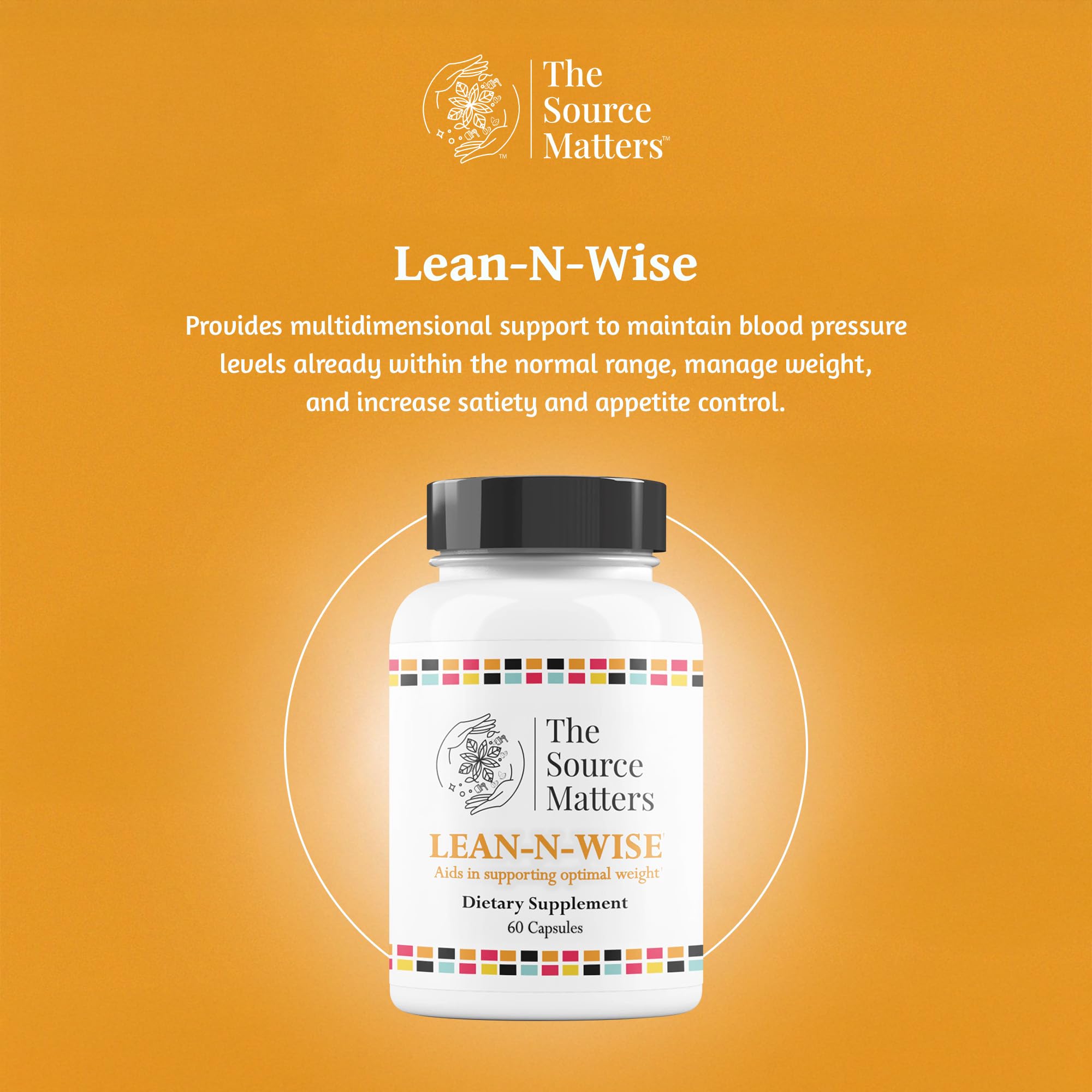 Lean-N-Wise Digestion & Energy Support with Green Coffee Bean, Hibiscus, Lemon Verbena & Magnesium Citrate | Plant-Based Formula for Daily Wellness (60 Capsules) THE SOURCE MATTERS buy supplements canada