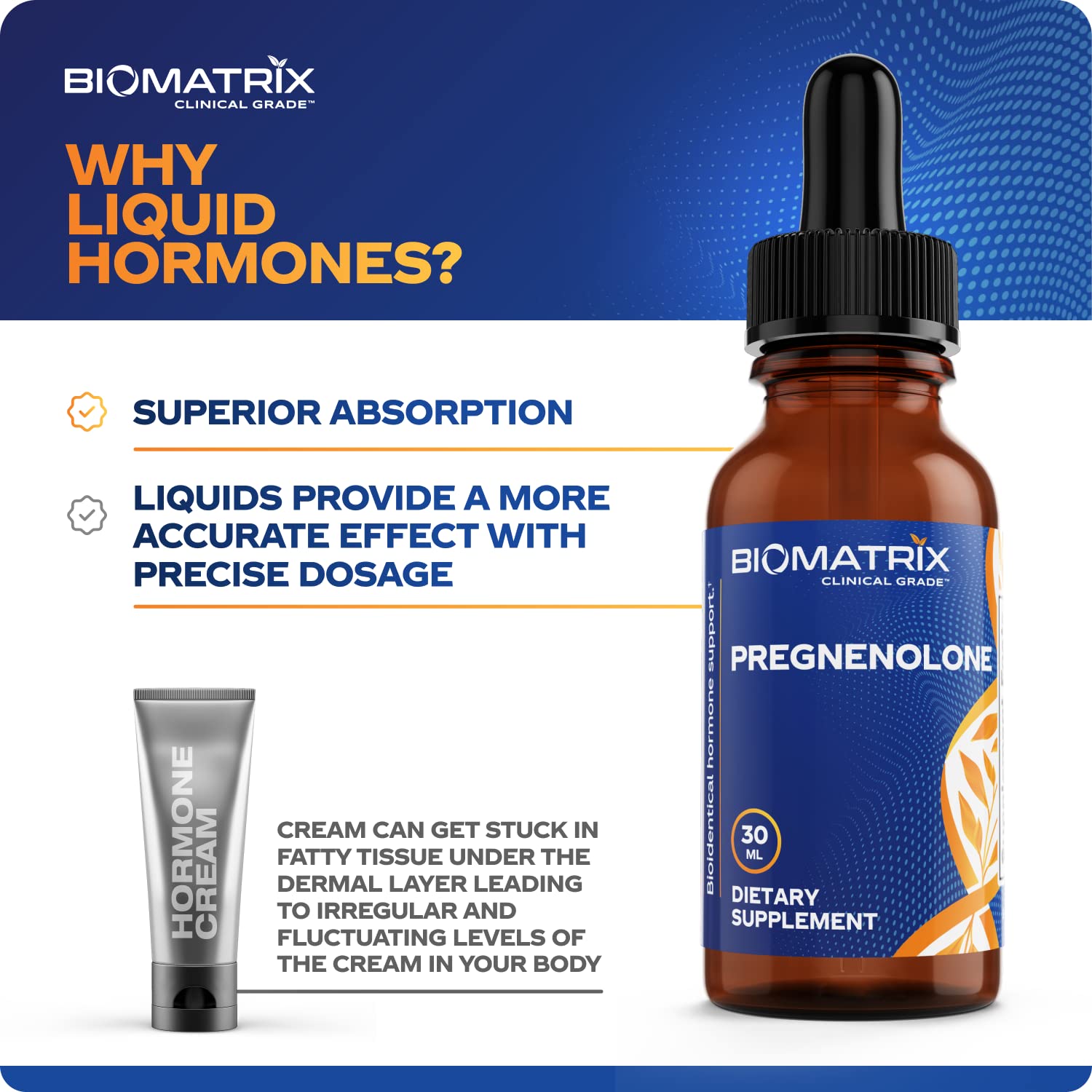 BioMatrix Pregnenolone 2.4 mg Per Dose, 1,200 mg Total (Equivalent to 3,000 mg of Oral BioMatrix buy supplements canada