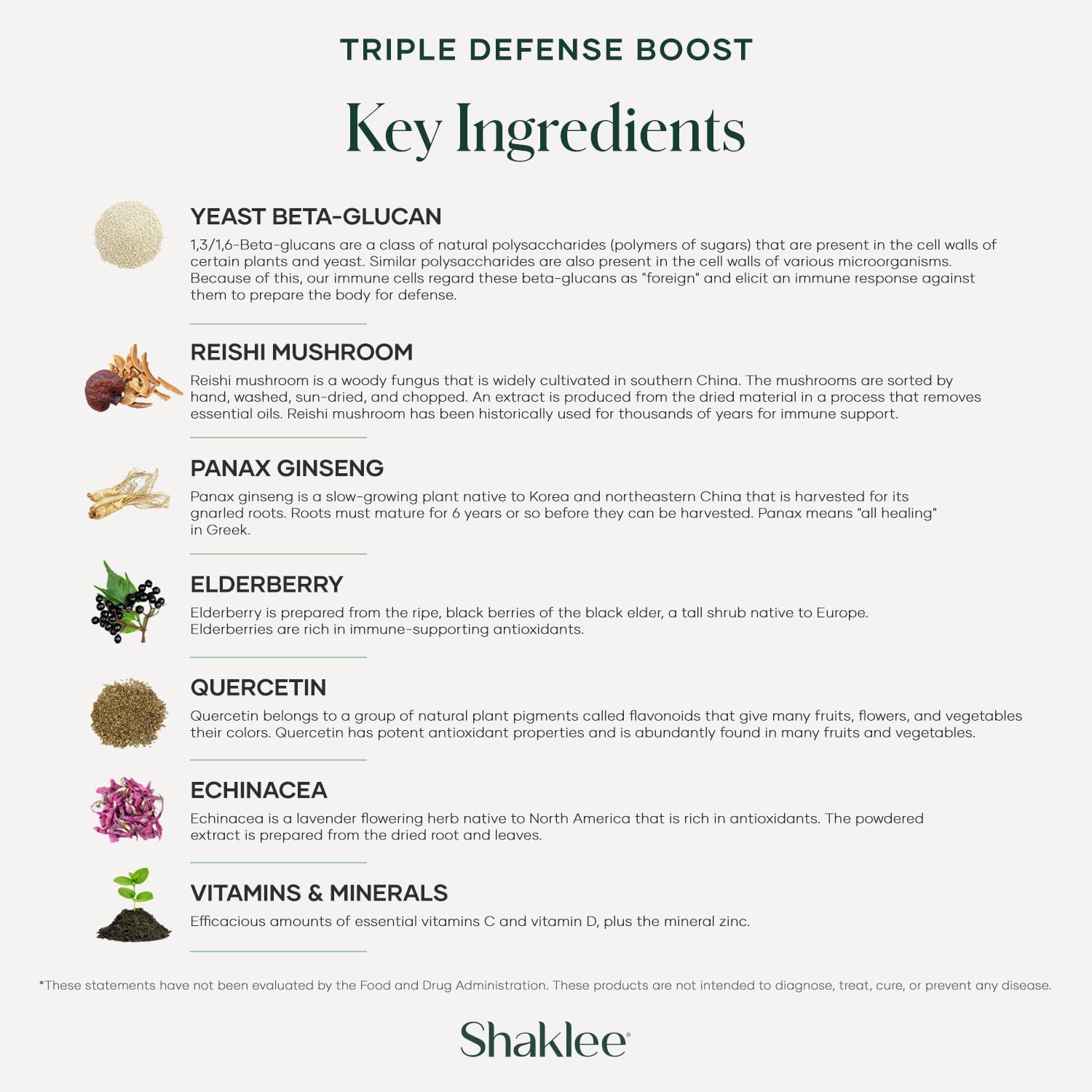 Shaklee - Triple Defense Boost - 20 Servings Shaklee buy supplements canada