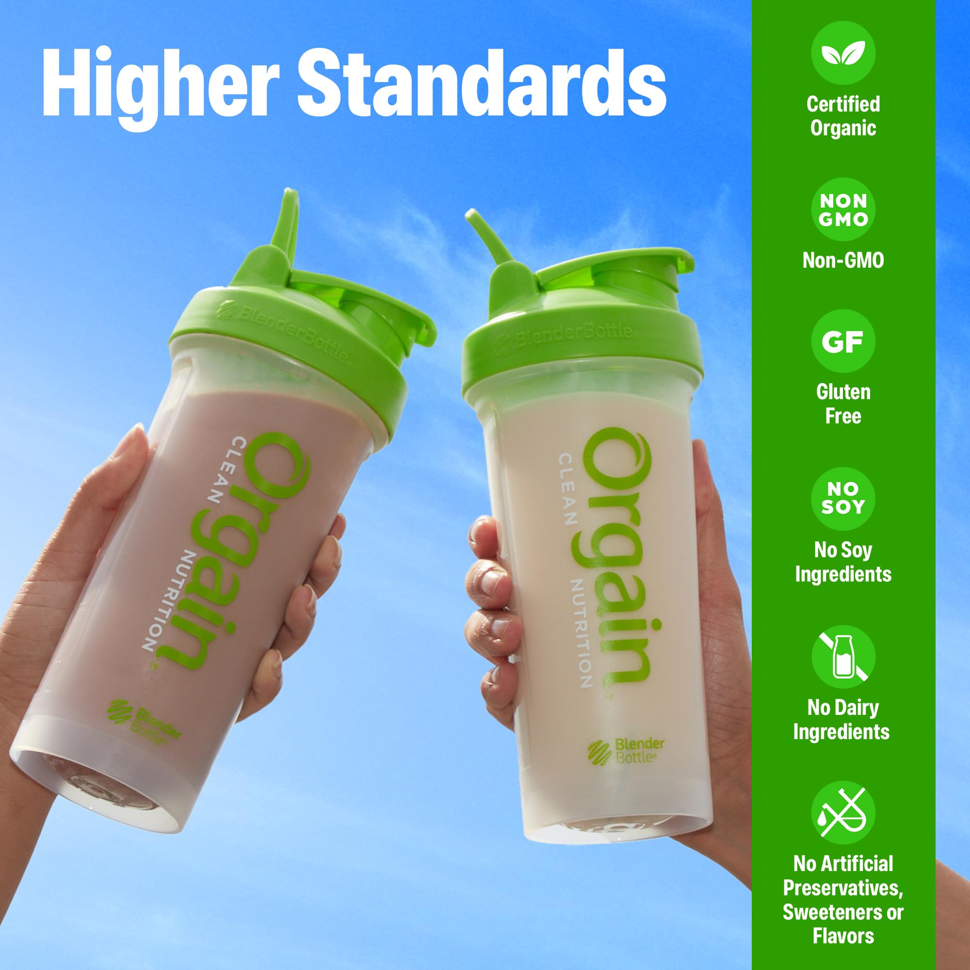 Orgain Organic 30g Vegan Plant Protein Powder, Vanilla, 9g EAAs + BCAAs, High Plant Protein, 4g Prebiotic + Fiber, 1g Sugar, Pre-Workout, Muscle Support + Recovery - 2.01lb (Packaging May Vary) Orgain buy supplements canada