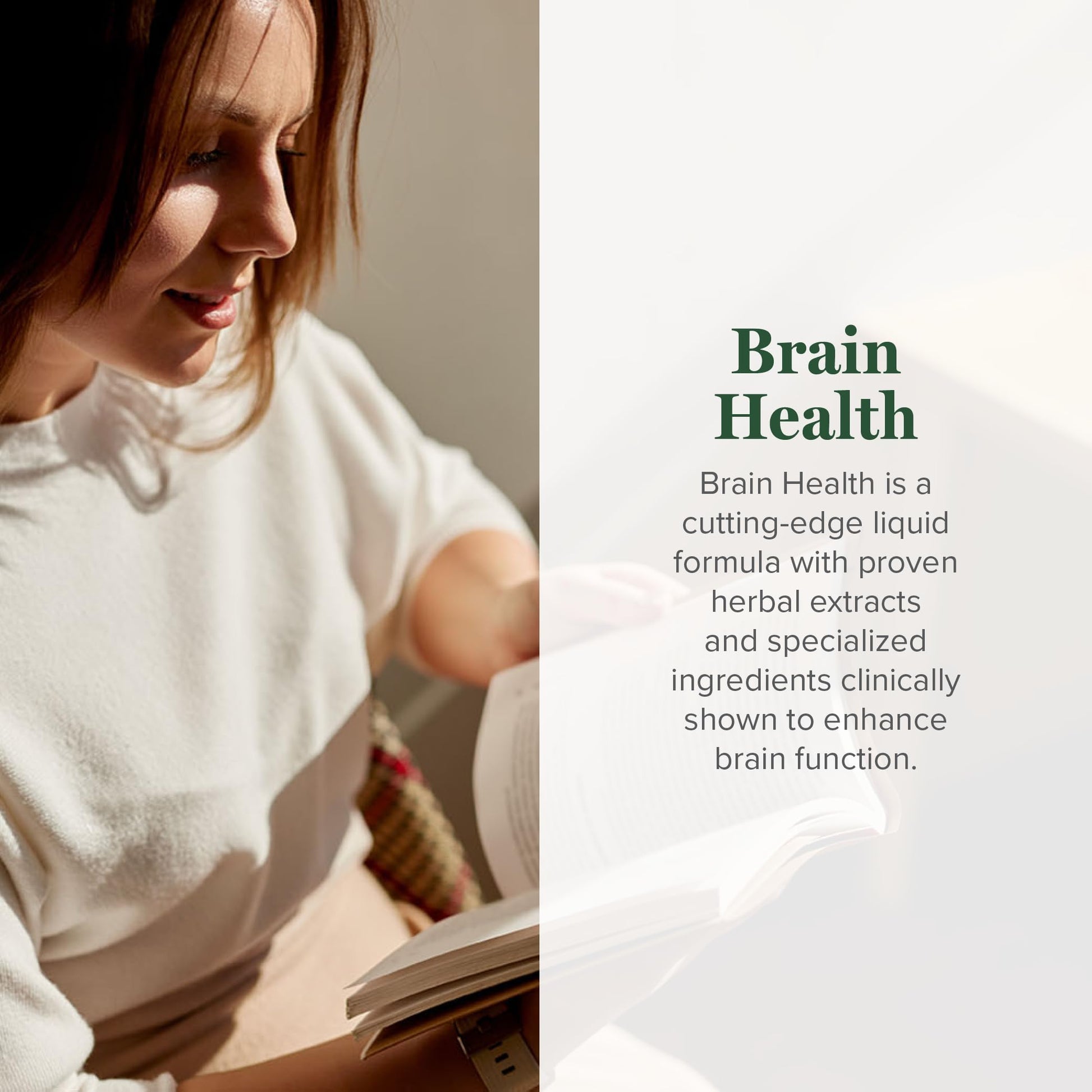 Global Healing Center Brain Health - USDA Organic Brain Supplements for Memory & Focus - Nootropics Supplement to Combat Mental Fog, Advanced Focus Factor for Adults Extra Strength - 2 Fl Oz Global Healing Center buy supplements canada