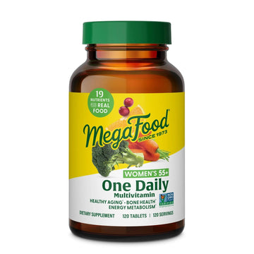 MegaFood Multivitamin for Women 55+ One Daily Womens Multivitamin with Vitamin D3, C, Zinc & Bioavailable Vitamin B12 & Folate MegaFood buy supplements canada