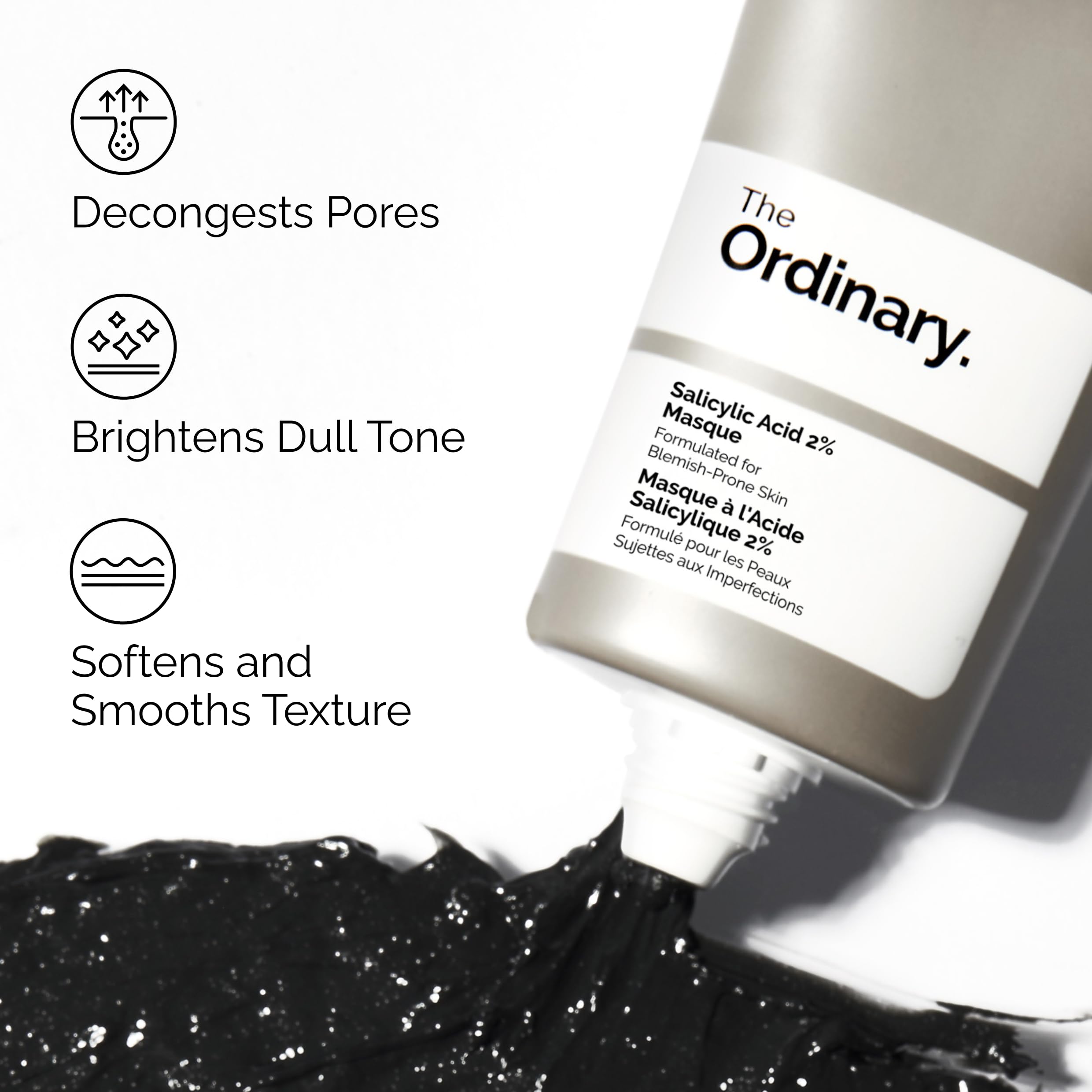 The Ordinary Salicylic Acid 2% Masque, Clarifying Charcoal & Clay Mask for Blemish-Prone Skin, 1.7 Fl Oz The Ordinary buy supplements canada