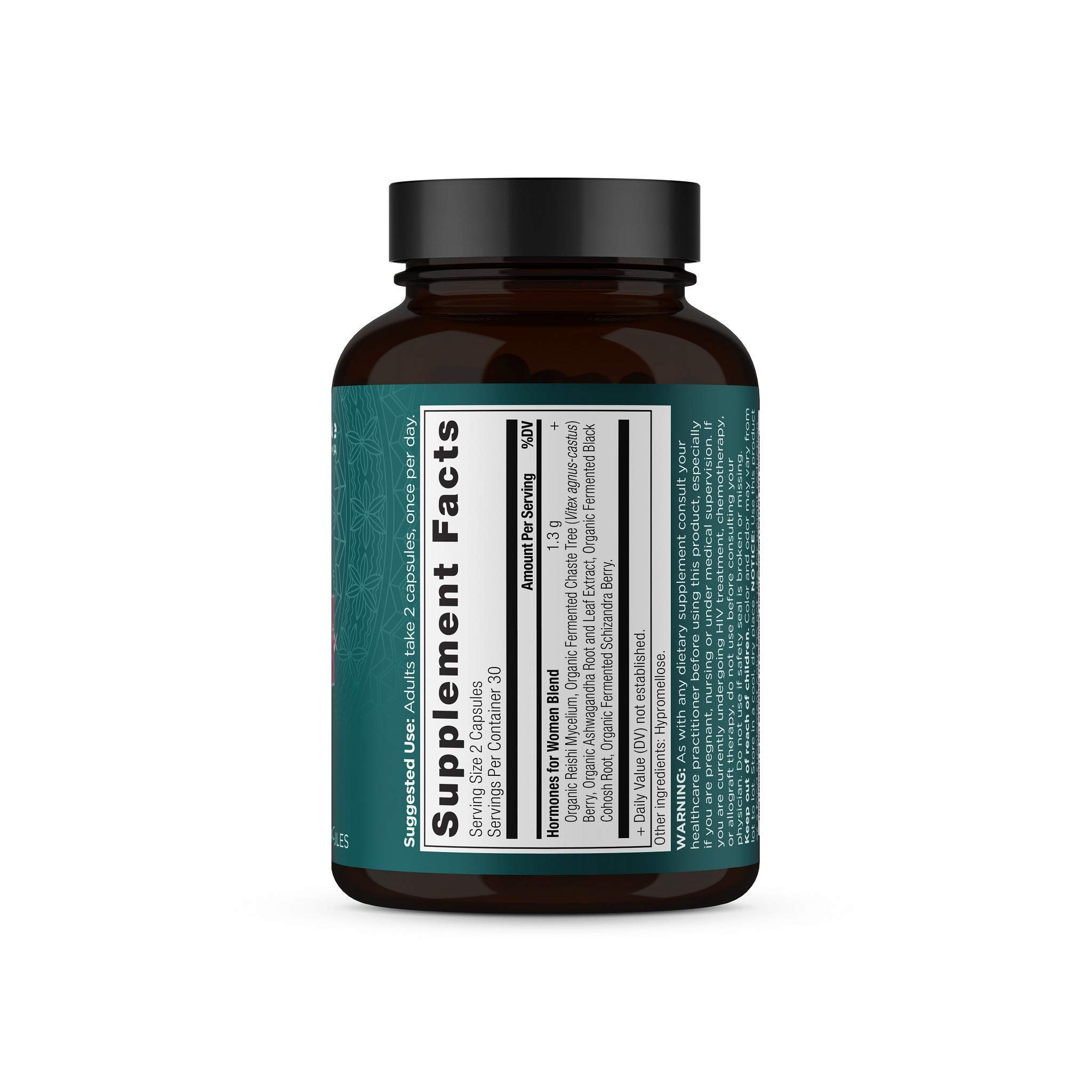 Ancient Nutrition Women's Hormones, Helps Reduce Stress, Supports Energy, Hormone Balance, Gluten Free, Paleo and Keto Friendly, 60 Capsules Ancient Nutrition buy supplements canada
