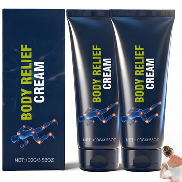 Relief Cream, Suitable for feet, Hands, Legs, Muscles, Joints and Waist, Mild & All Natural (2PCS) TRWLCFF buy supplements canada