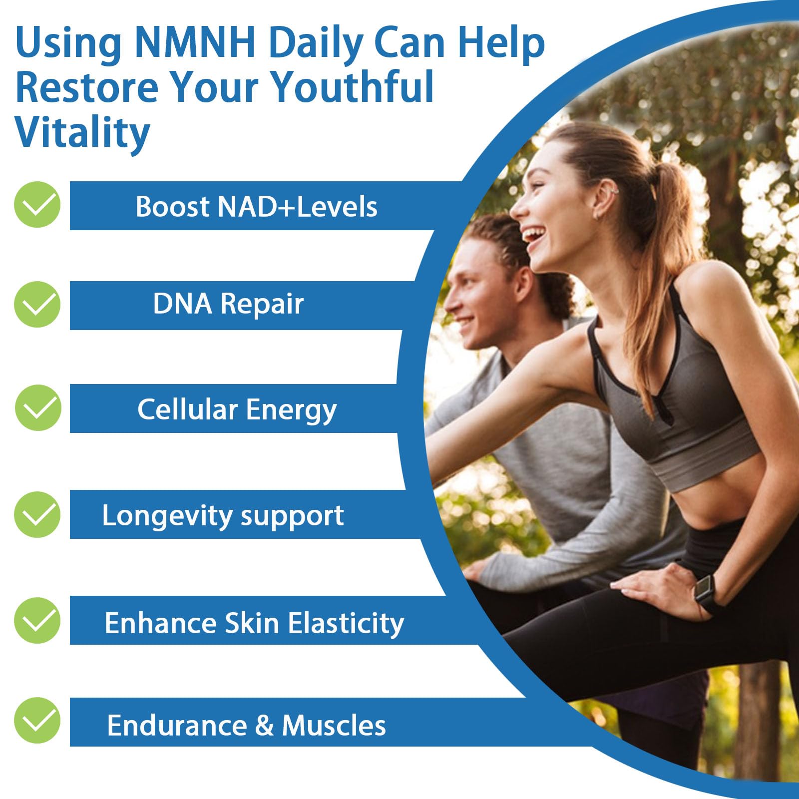 YZQ WAIDE NMNH (Dihydronicotinamide Mononucleotide), 1000mg NMNH Supplement to Boost NAD+ Levels Resveratrol Supplement with Quercetin for Energy, Aging, Non-GMO, Gluten Free, 120 Capsules YZQ WAIDE buy supplements canada