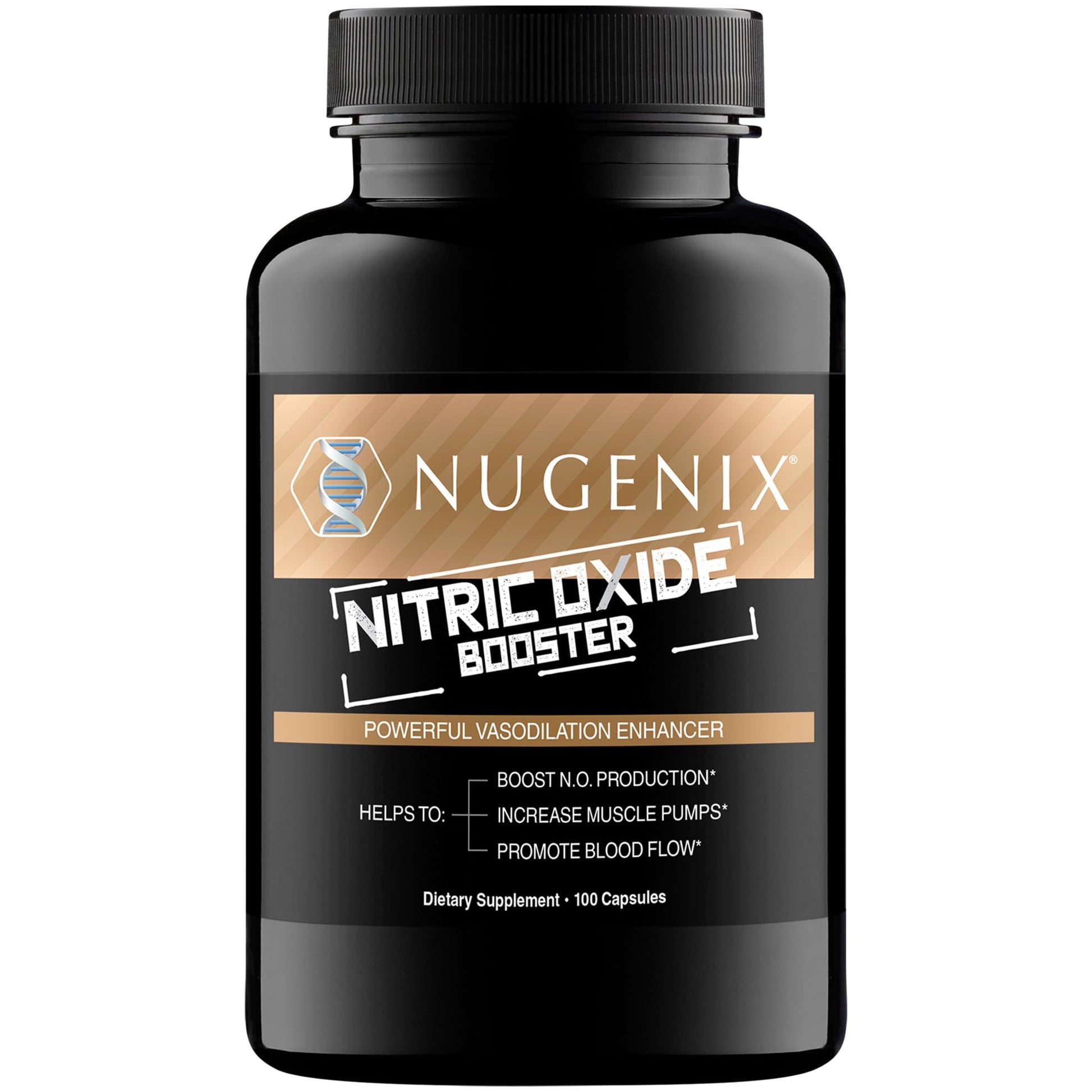 Nugenix Nitric Oxide Booster Supplement - Nitric Oxide Flow, L-Arginine, L-Citrulline, Pine Bark Extract - Vasodilator - 100 Capsules Nugenix buy supplements canada