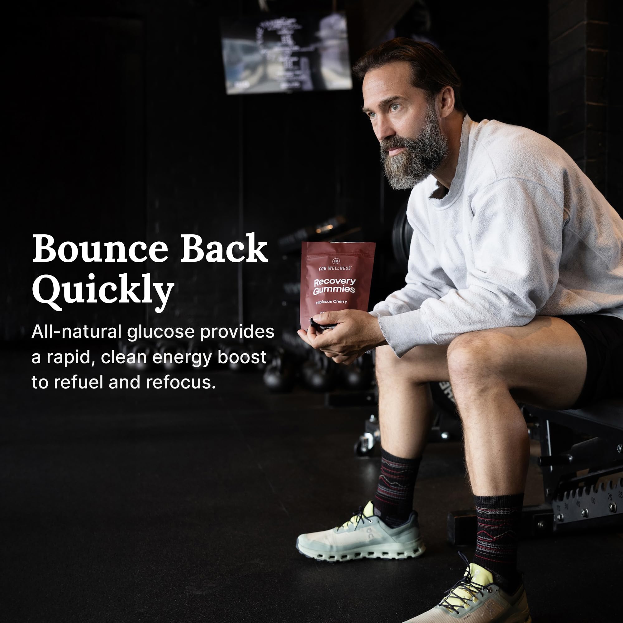 For Wellness Recovery Gummies Restore | Tart Cherry Energy Supplements with Electrolytes for Muscle Soreness, Post-Workout Performance & Recovery For Wellness buy supplements canada