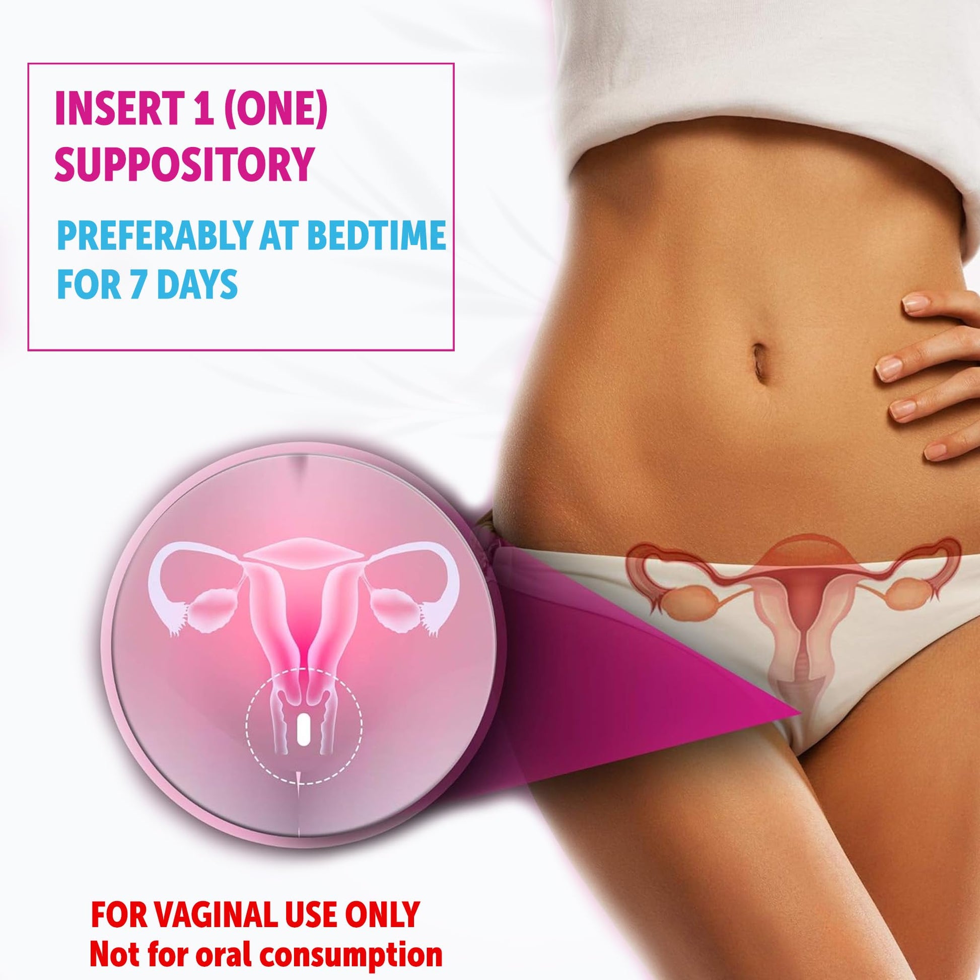 HealthFare Feminiva Boric Acid Vaginal Suppositories - 30 Count, 600mg, Intimate Health Support - 100% Healthfare buy supplements canada