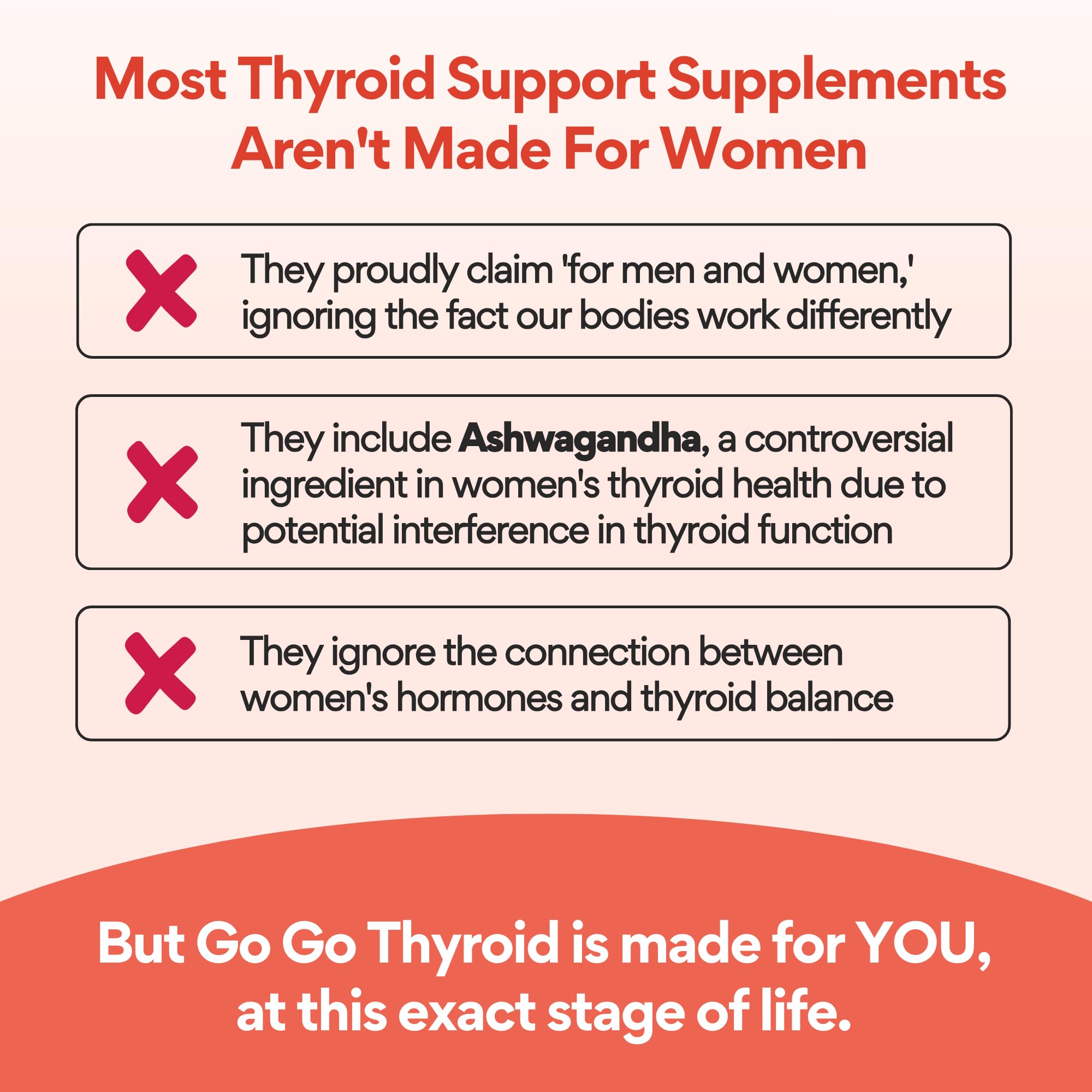 VoomVaya Go Go Thyroid - Thyroid Support for Women 30+ - Female-Focused Hormonal Balance & Thyroid Supplement with Iodine, Selenium & L Tyrosine - 3rd Party Tested - 60 Capsules VoomVaya buy supplements canada