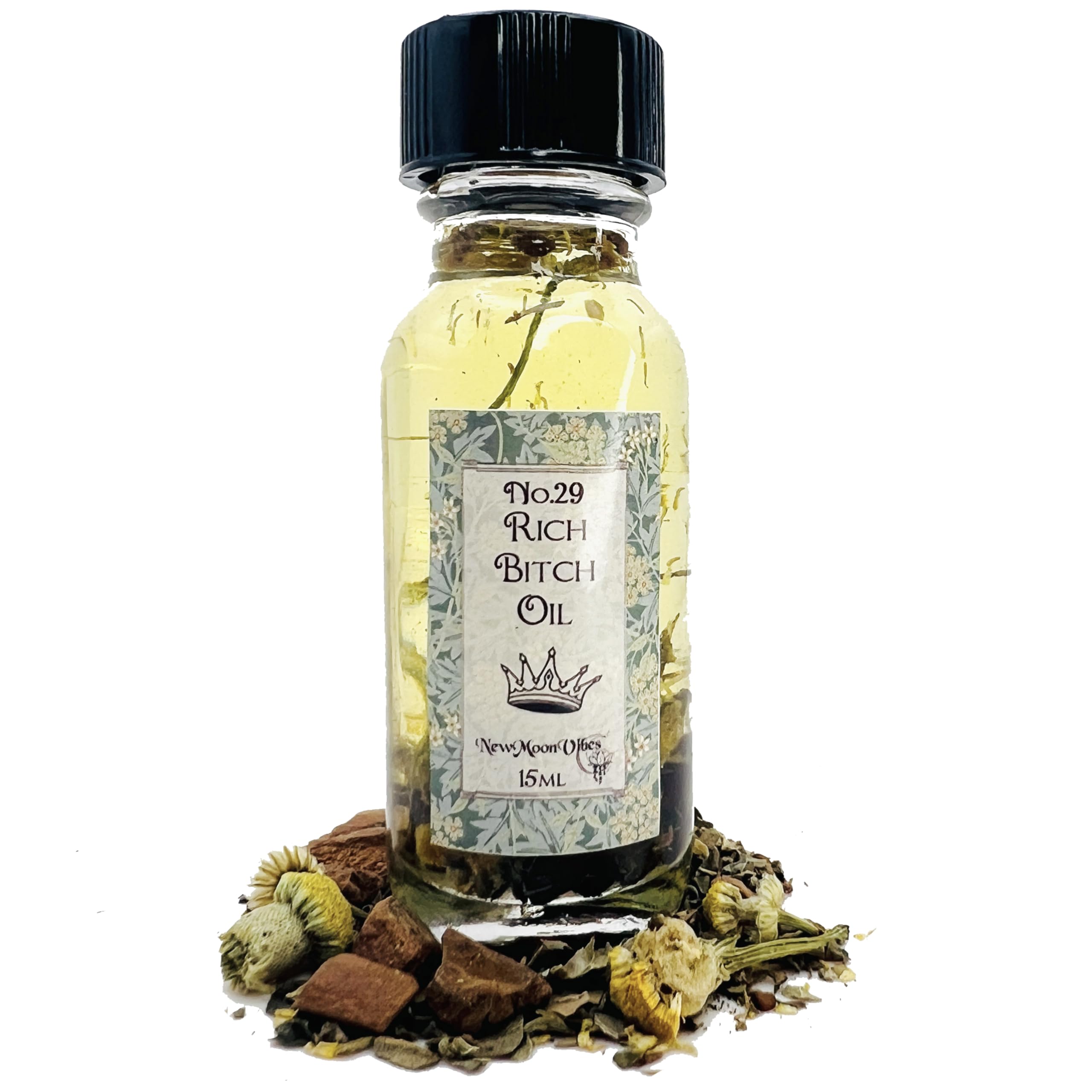Rich Bitch Oil by New Moon Vibes - Attract Luxury Lavish Lifestyle Abundance Success Wealth THE TUTU FAIRY buy supplements canada