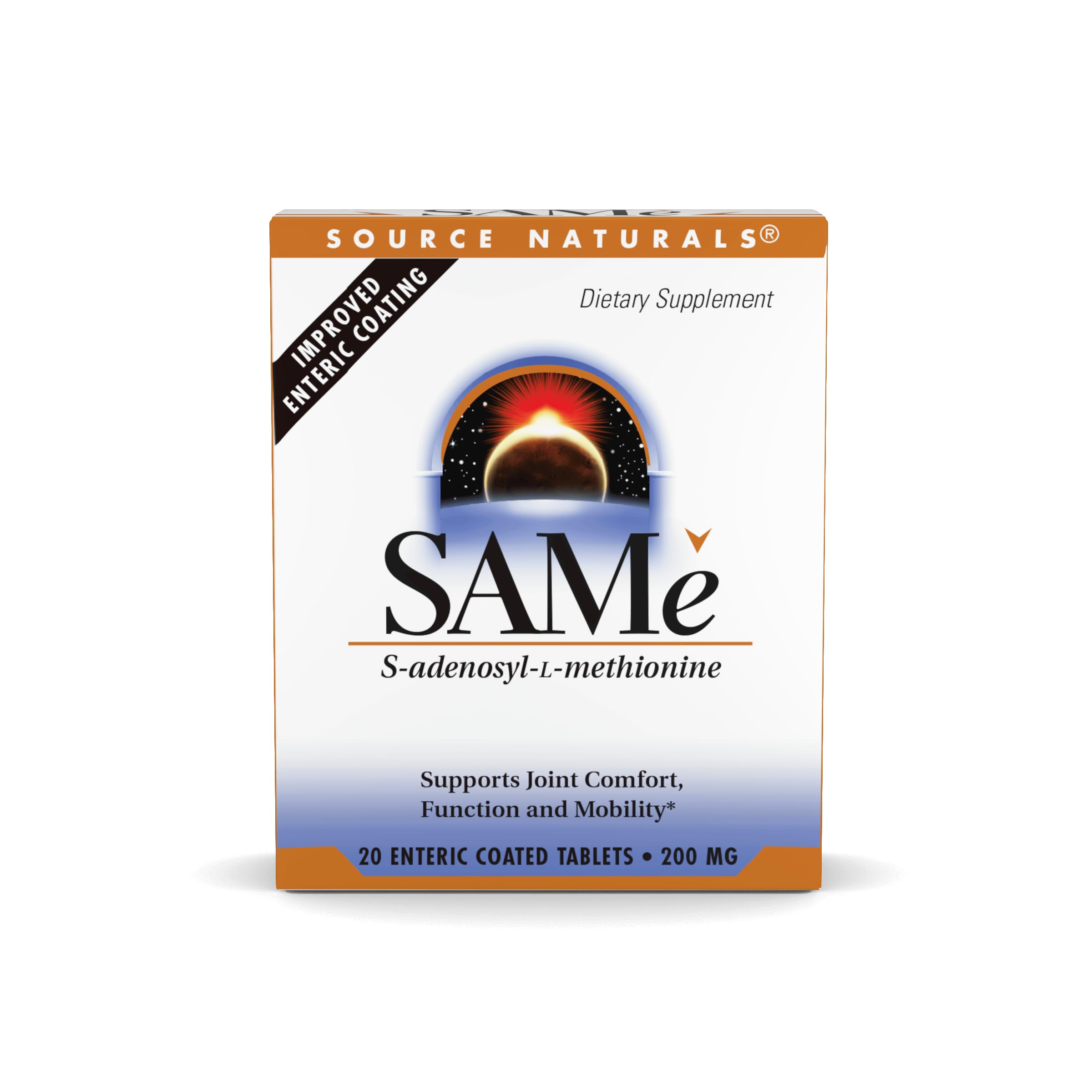 Source Naturals Same, Supports Joint Comfort, 400mg per Serving - 20 Enteric Coated Tablets Source Naturals buy supplements canada
