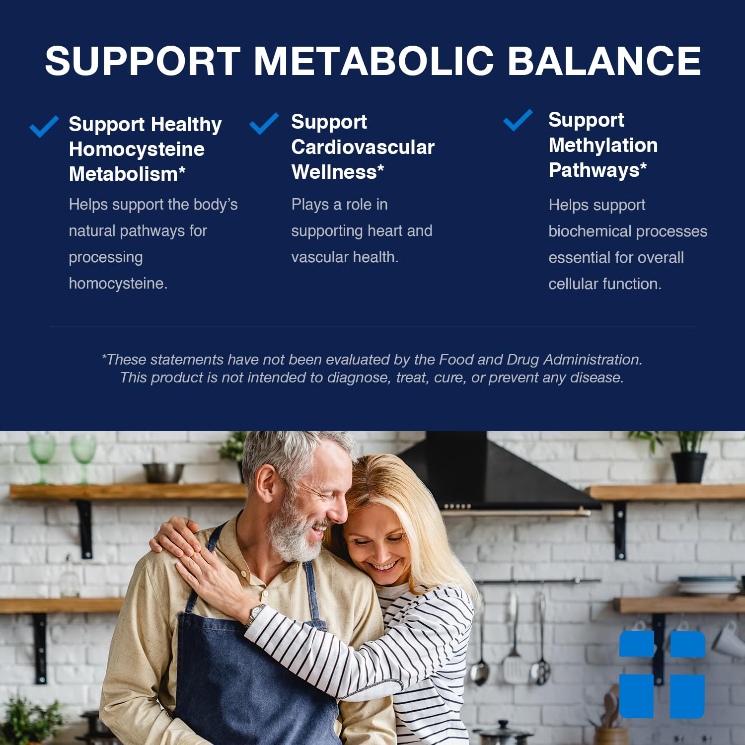 Opti + Homocysteine Capsules | Daily Brain and Heart Health Supplements* | Brain Supplement with Methylcobalamin & Methylfolate | 60 capsules/30 Servings Opti + Life buy supplements canada
