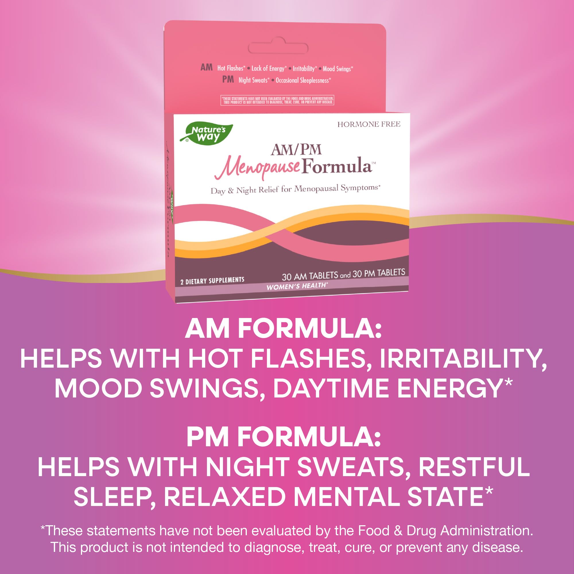 Nature's Way AM/ PM Menopause and Hot Flash Relief*, Hormone-Free Formulas Including Nature's Way buy supplements canada