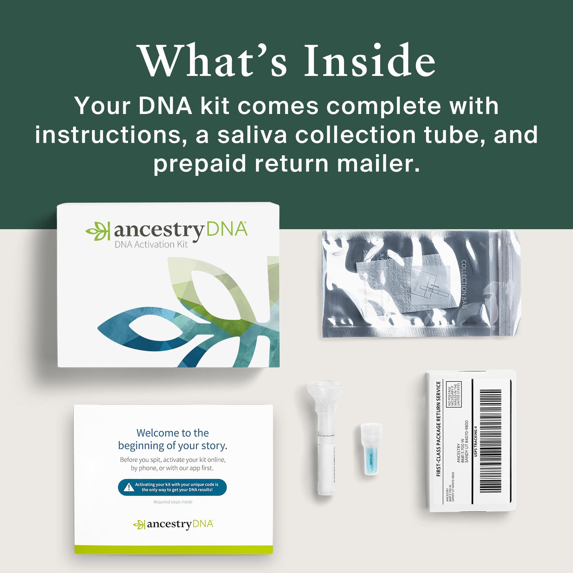 AncestryDNA Genetic Test Kit: Personalized Genetic Results, DNA Ethnicity Test, Origins AncestryDNA buy supplements canada