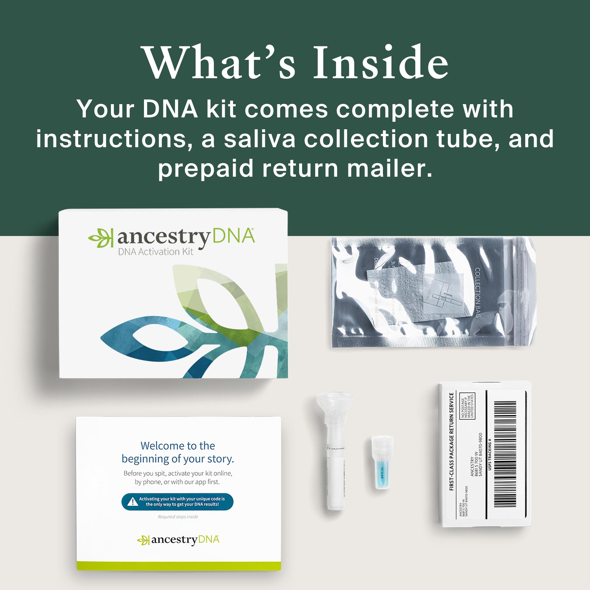 AncestryDNA Genetic Test Kit: Personalized Genetic Results, DNA Ethnicity Test, Origins AncestryDNA buy supplements canada