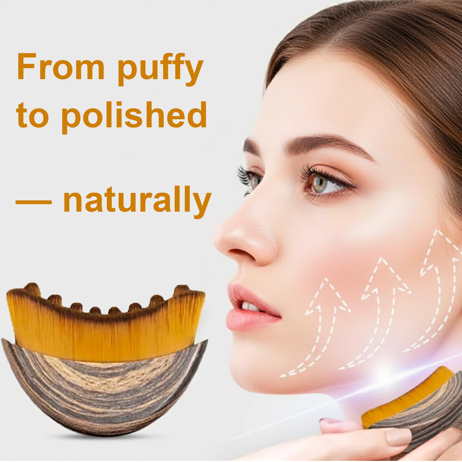 Stainless Steel Gua Sha Tool & Lymphatic Drainage Face Brush Set, TWPER Facial Massage Kit for Jawline Sculpting TWPER buy supplements canada